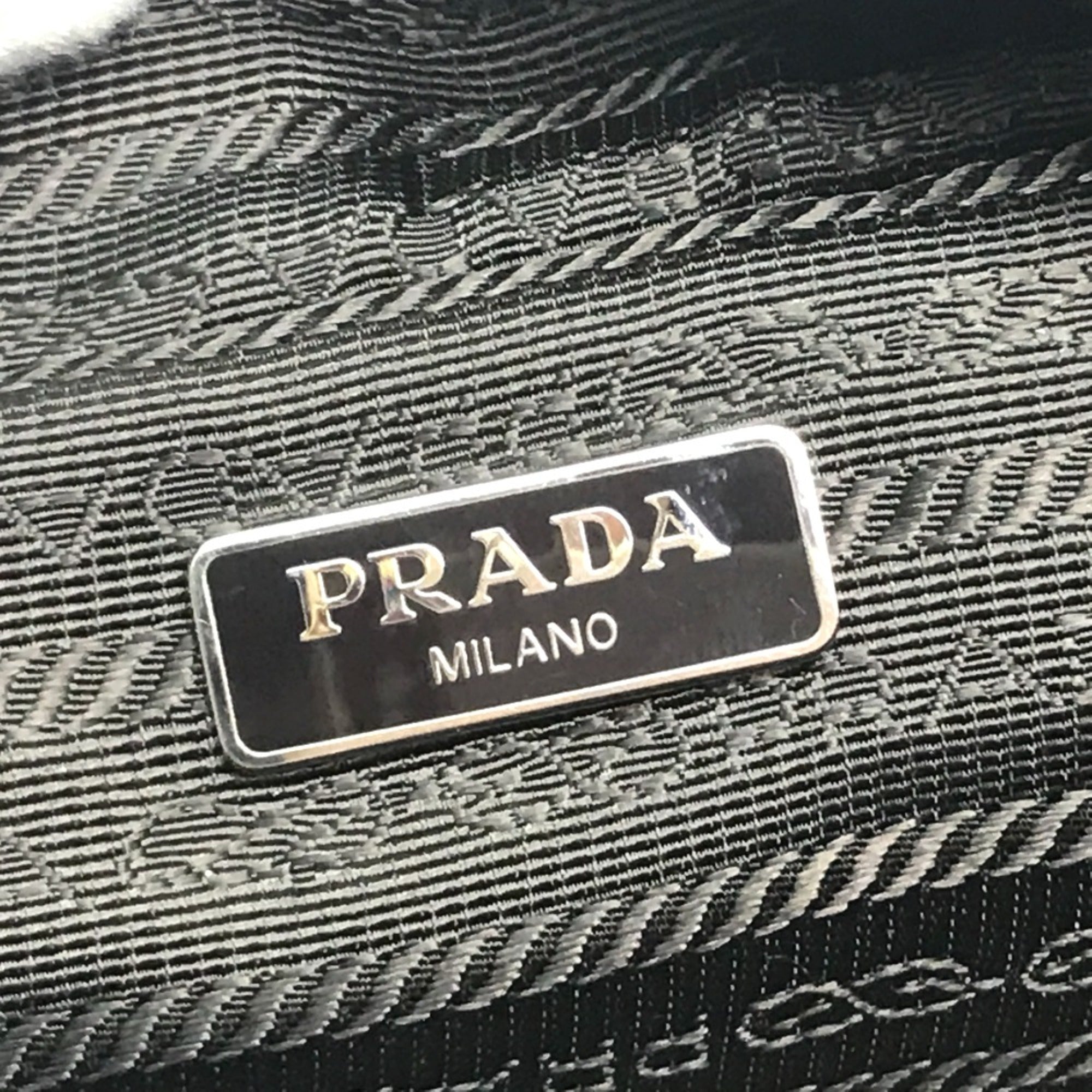 Prada Red Leather Pouch
