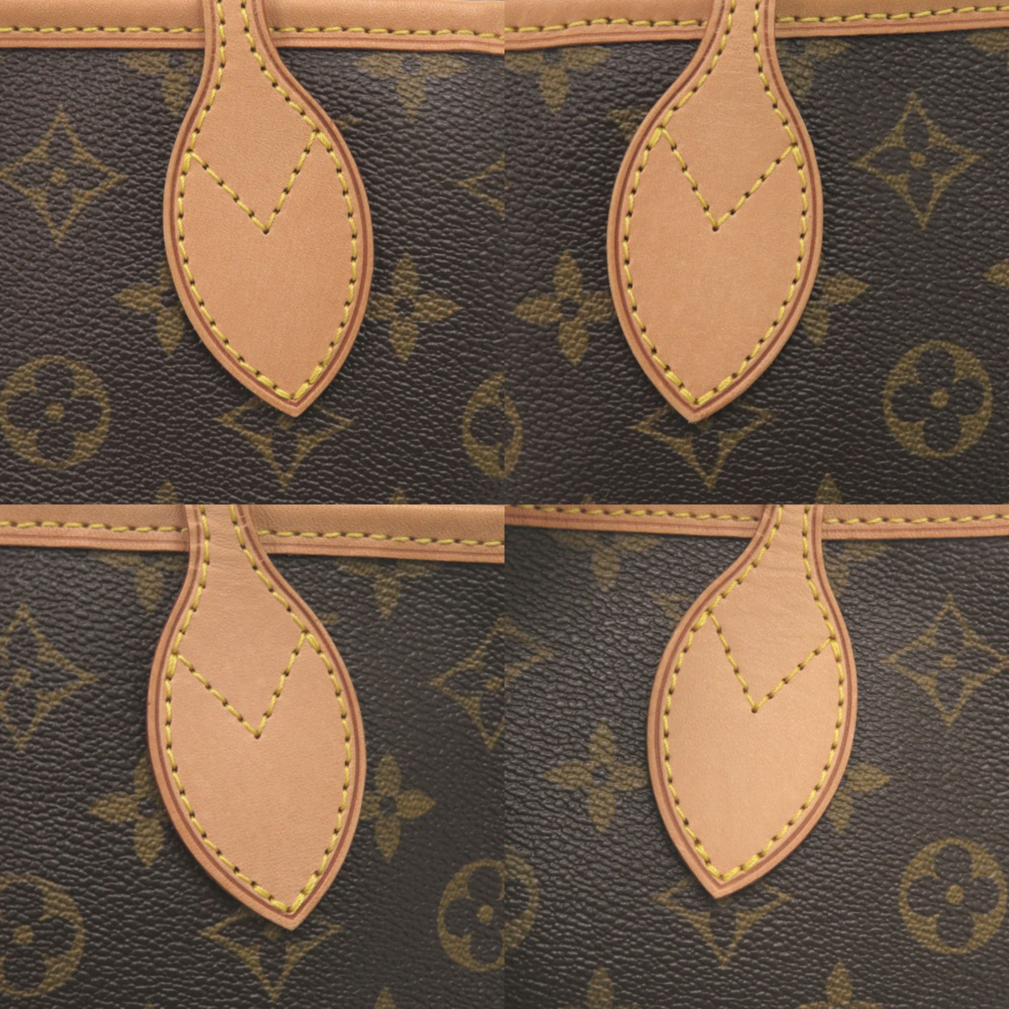 Louis Vuitton Beige Monogram Tote Bag