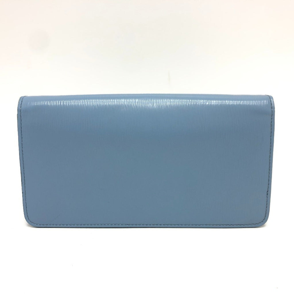 Prada Blue Leather Shoulder Bag