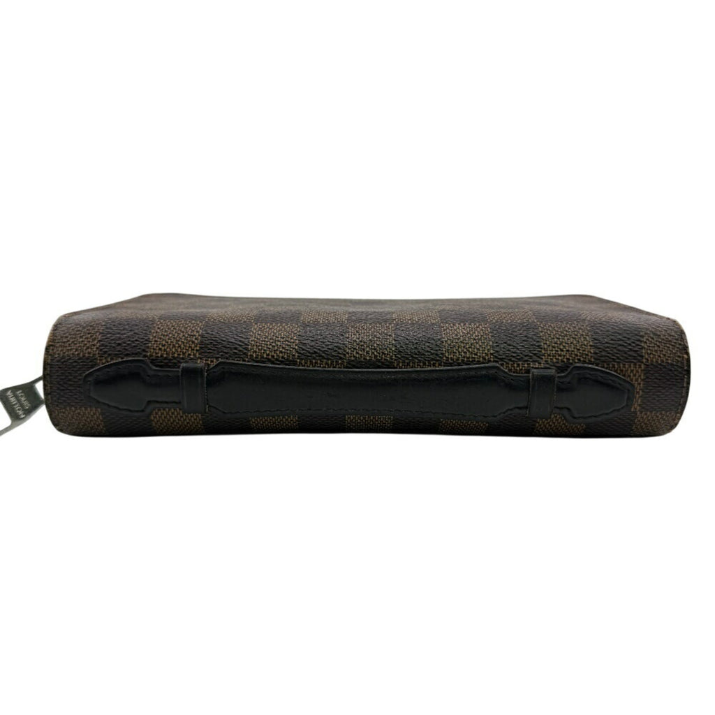 Louis Vuitton Brown Leather Long Wallet