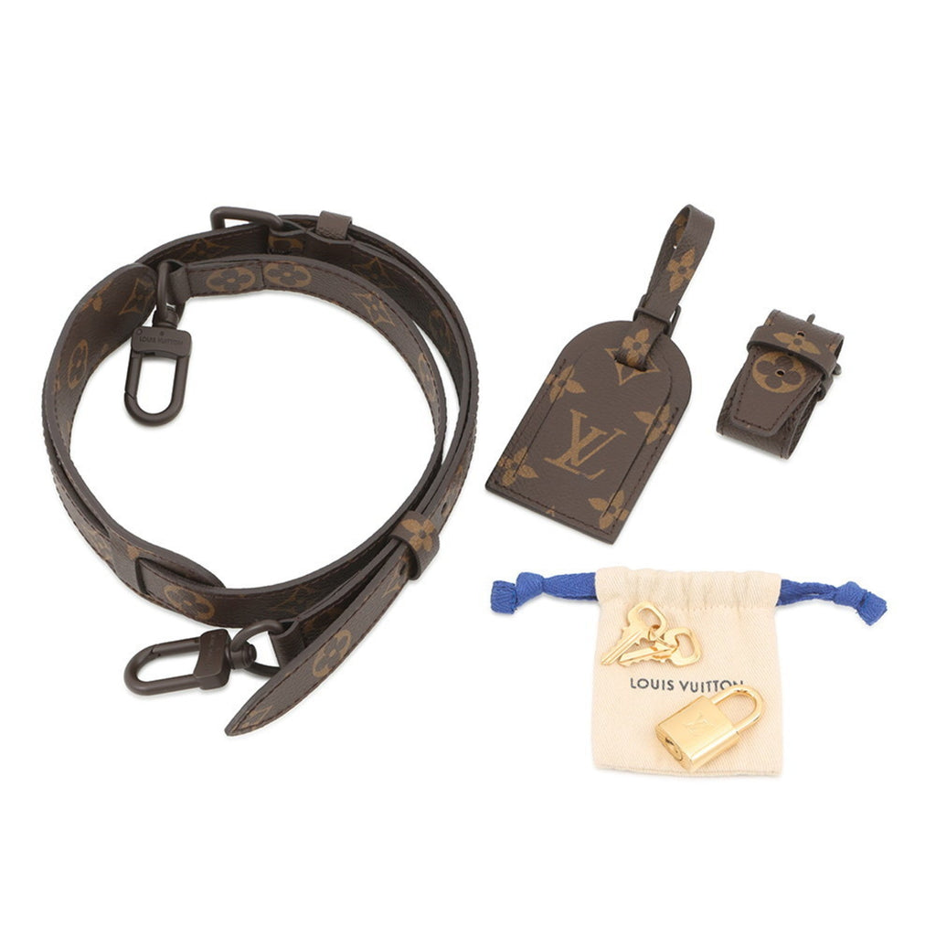 Louis Vuitton Brown Clear Pvc Boston Bag