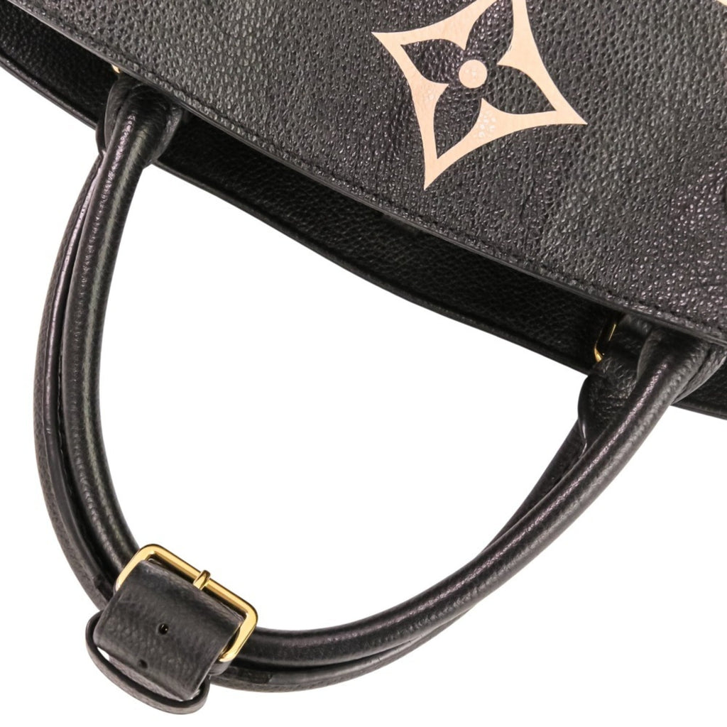 Louis Vuitton Black Monogram Empreinte Handbag