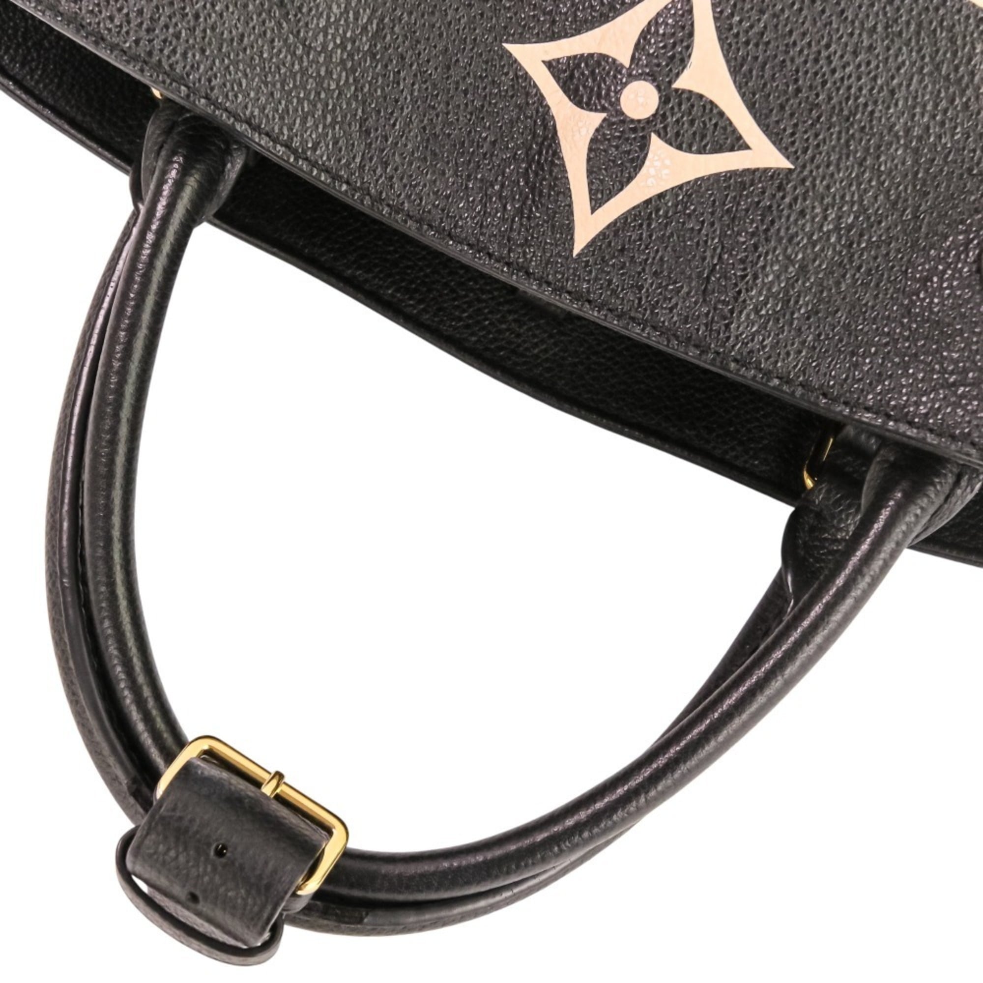 Louis Vuitton Black Monogram Empreinte Handbag