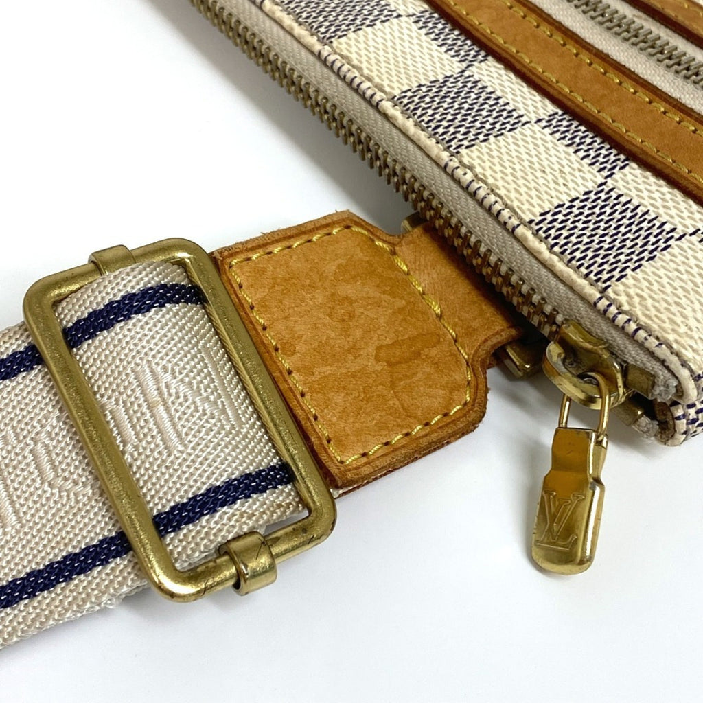 Louis Vuitton Damier Azur Azur White Damier Azur Pochette Shoulder Bag