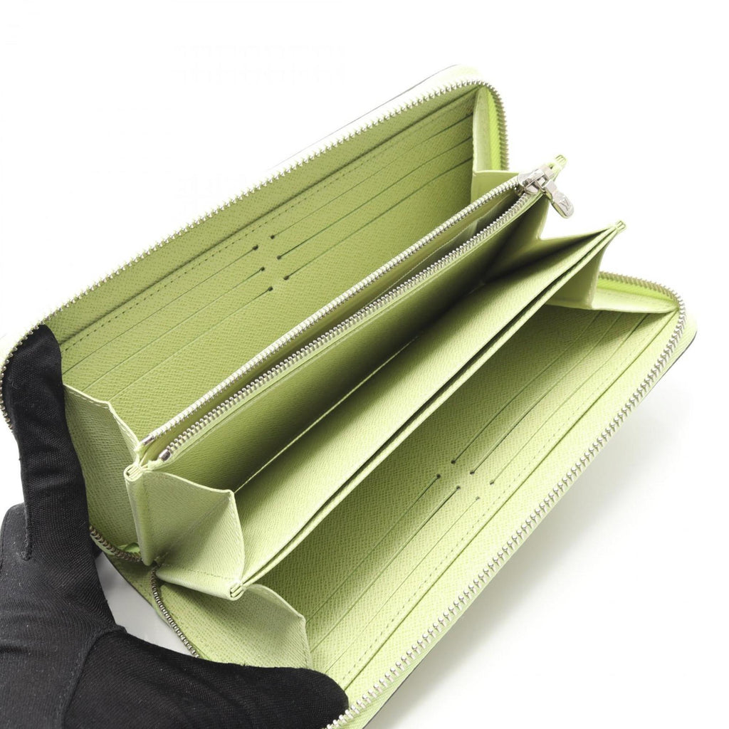 Louis Vuitton Green Epi Leather Long Wallet
