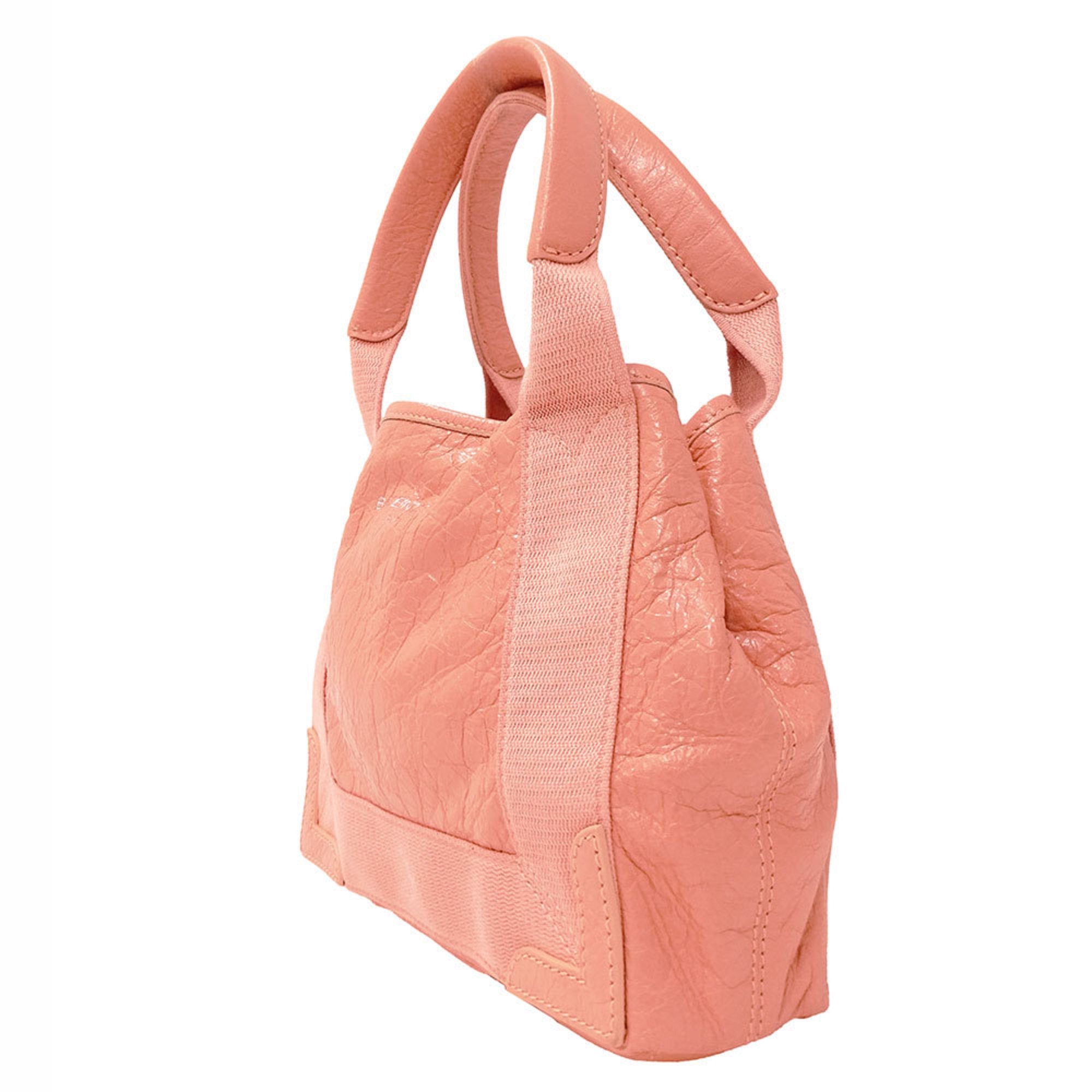 Balenciaga Salmon Pink Leather Handbag Shoulder