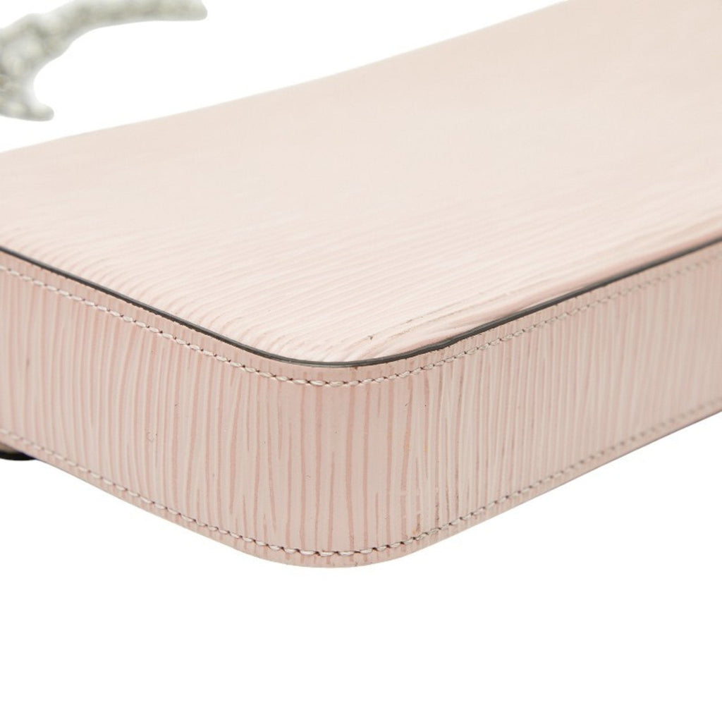 Louis Vuitton Pink Rose Ballerine Leather Pochette Shoulder Bag