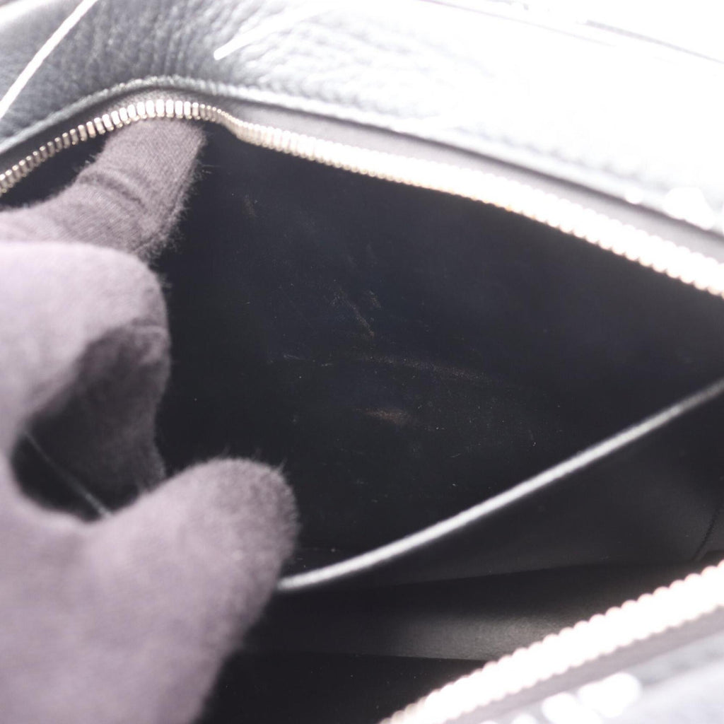 Balenciaga Black White Leather Shoulder