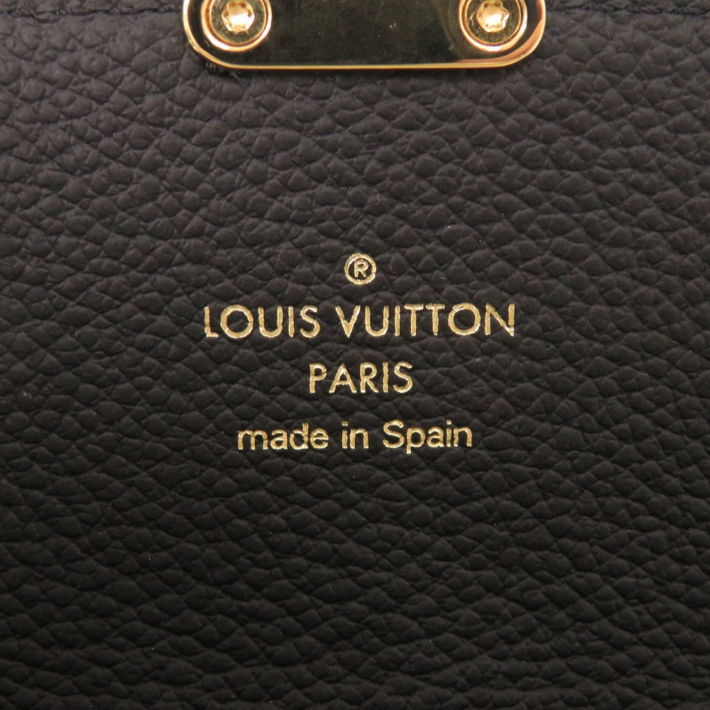 Louis Vuitton Monogram Empreinte Black Noir Monogram Empreinte Long Wallet