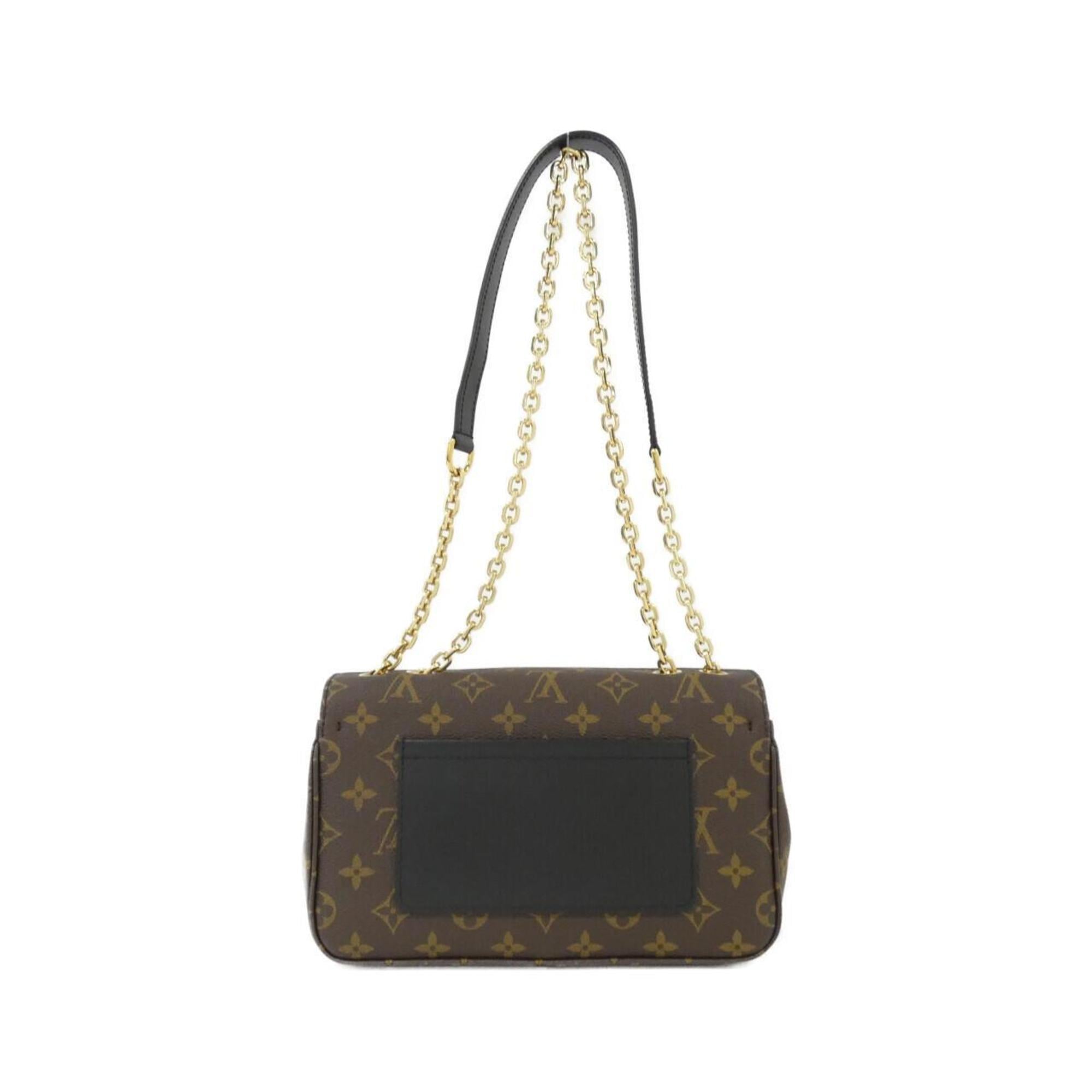 Louis Vuitton Monogram Black Marron Monogram Monogram Shoulder Bag