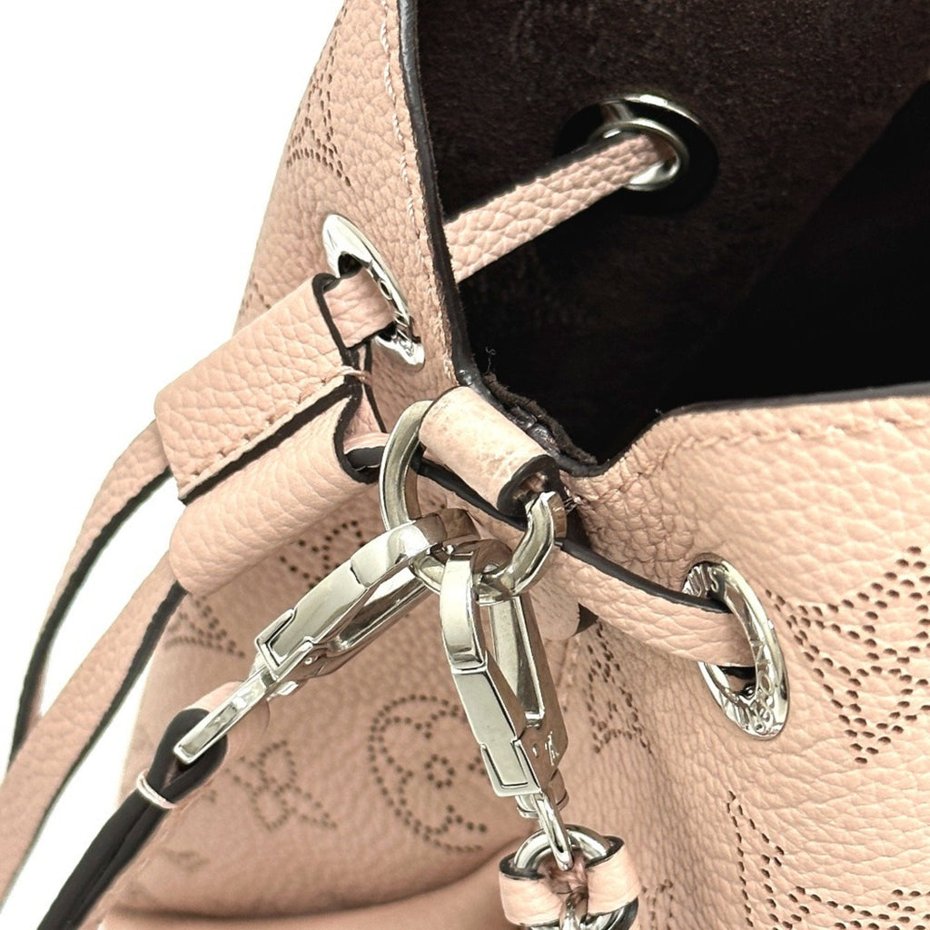 Louis Vuitton Mahina Magnolia Pink Mahina Leather Shoulder Bag