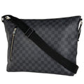 Louis Vuitton Black Damier Graphite Shoulder Bag