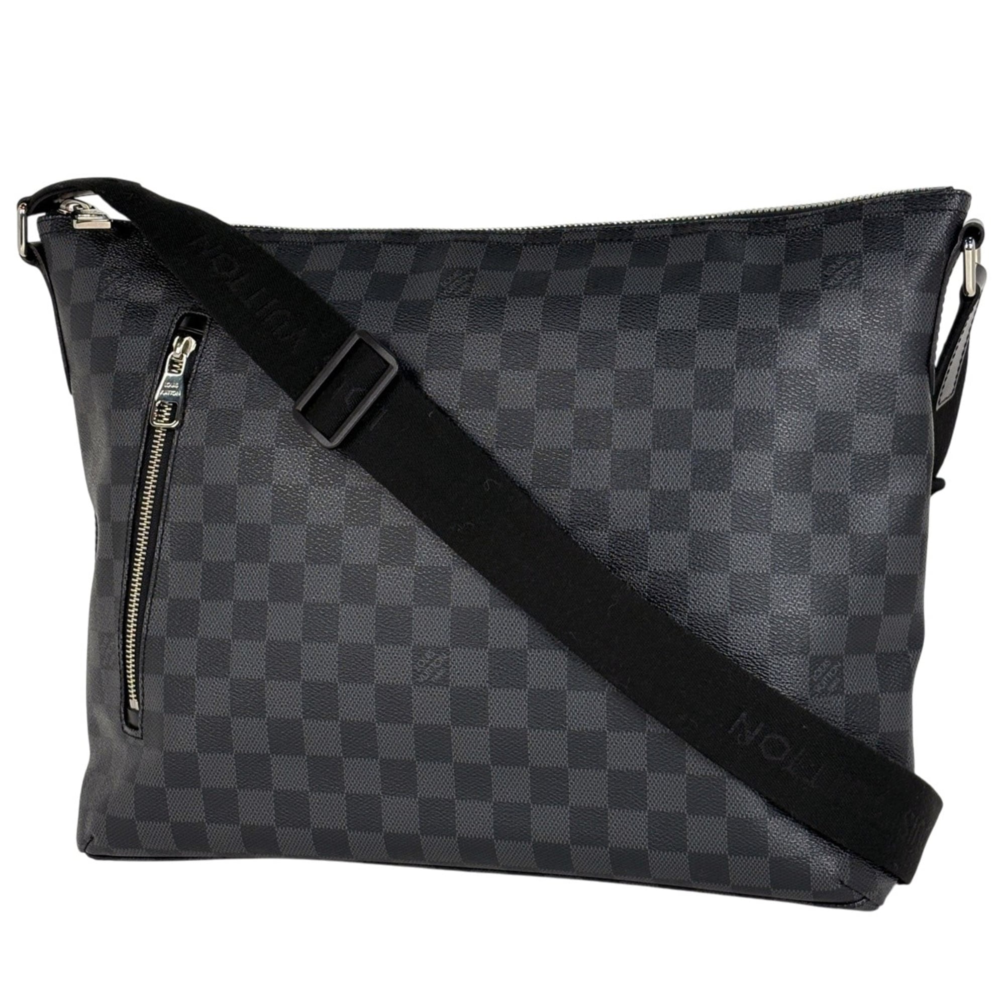 Louis Vuitton Black Damier Graphite Shoulder Bag