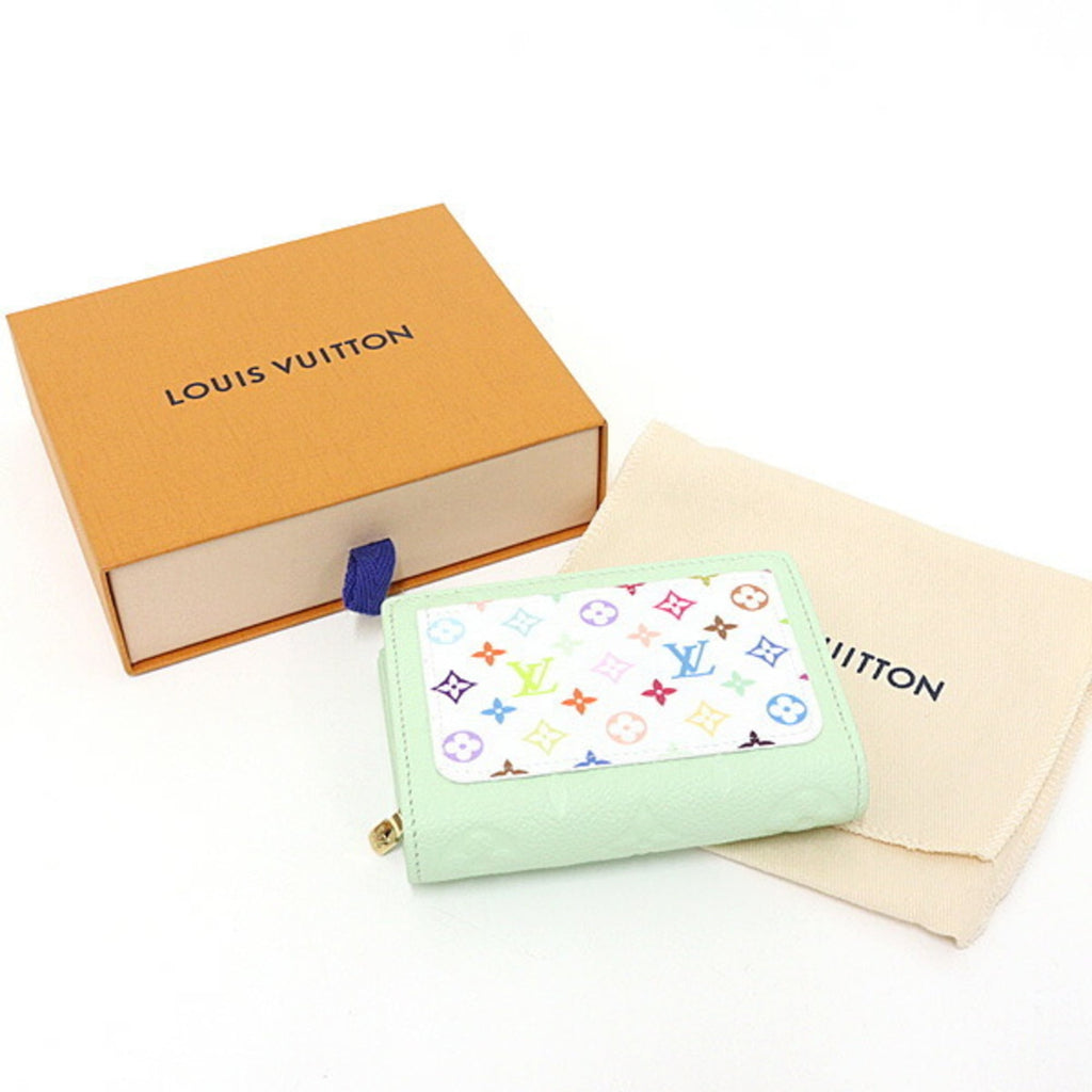 Louis Vuitton Green Multi-Color Monogram Empreinte Wallet