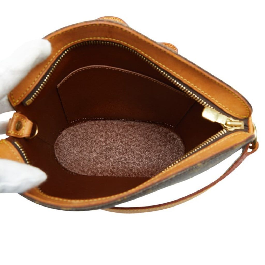 Louis Vuitton Brown Pvc Leather Shoulder Bag
