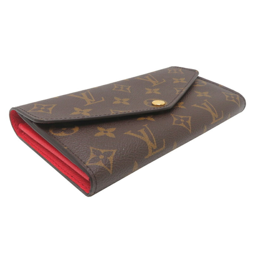 Louis Vuitton Monogram Brown Coquelicots Monogram Monogram Long Wallet