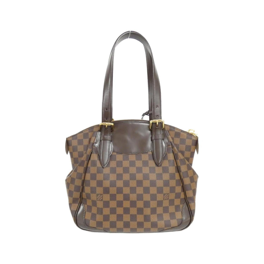 Louis Vuitton Brown Coated Canvas Shoulder Bag