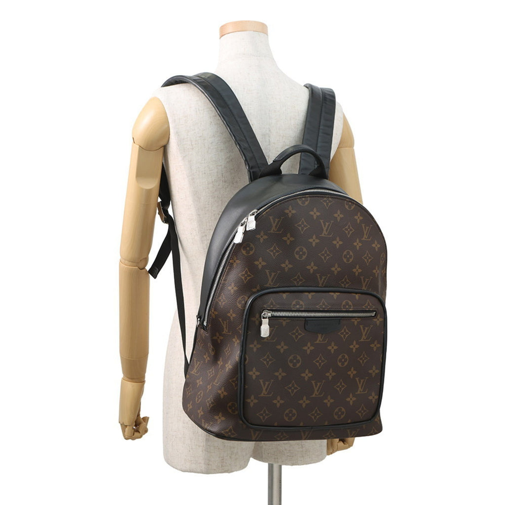 Louis Vuitton Monogram Macassar Black Brown Monogram Macassar Noir Backpack