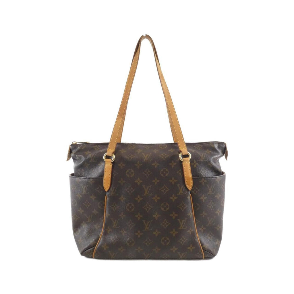 Louis Vuitton Marron Coated Canvas Handbag