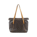 Louis Vuitton Marron Coated Canvas Handbag