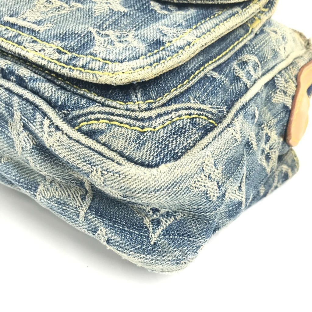 Louis Vuitton Monogram Denim Blue Monogram Monogram Denim Sling Bag