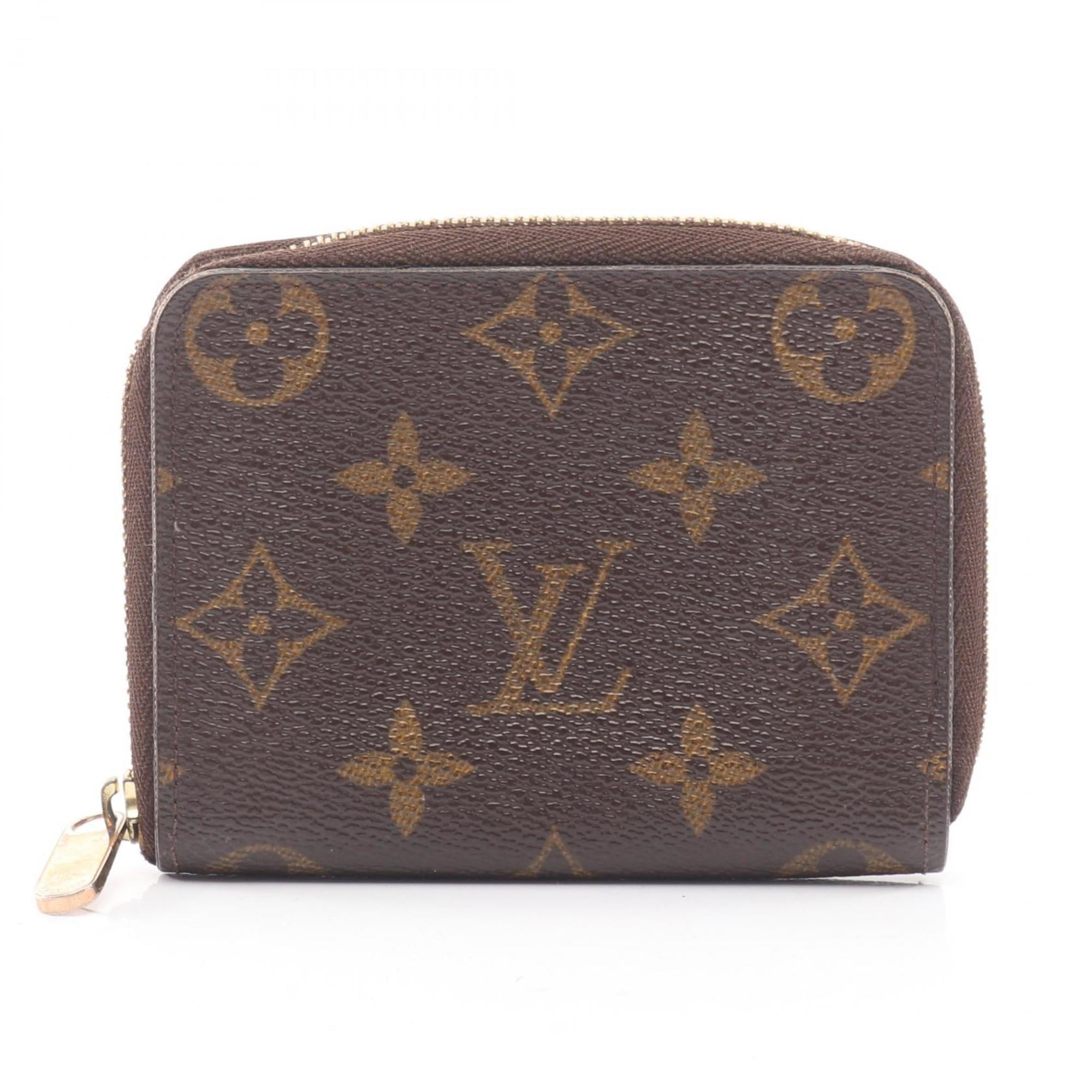 Louis Vuitton Brown Coated Canvas Coin Purse/Coin Case