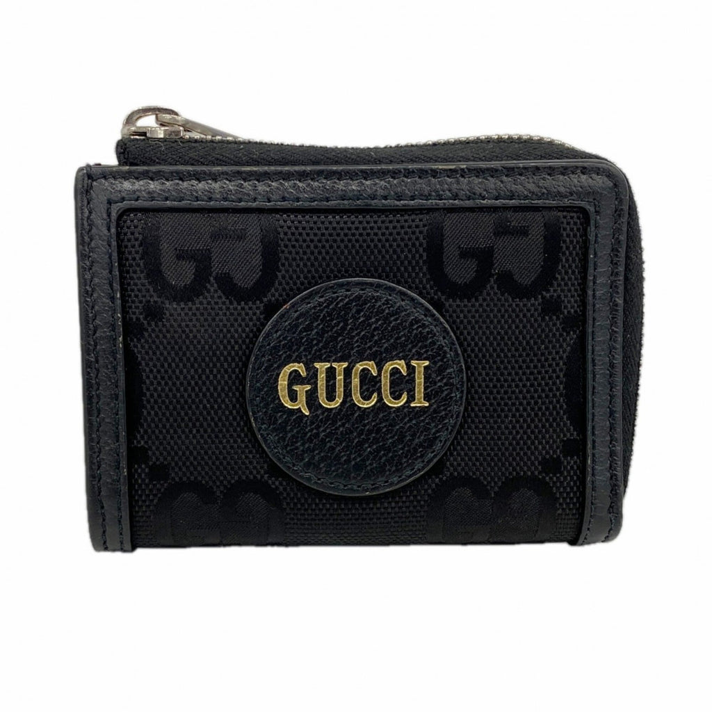 Gucci Black Canvas Wallet (Bi-Fold) (Pre-Owned)