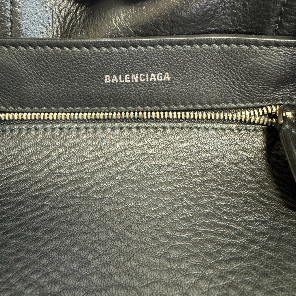 Balenciaga Black Leather Hand
