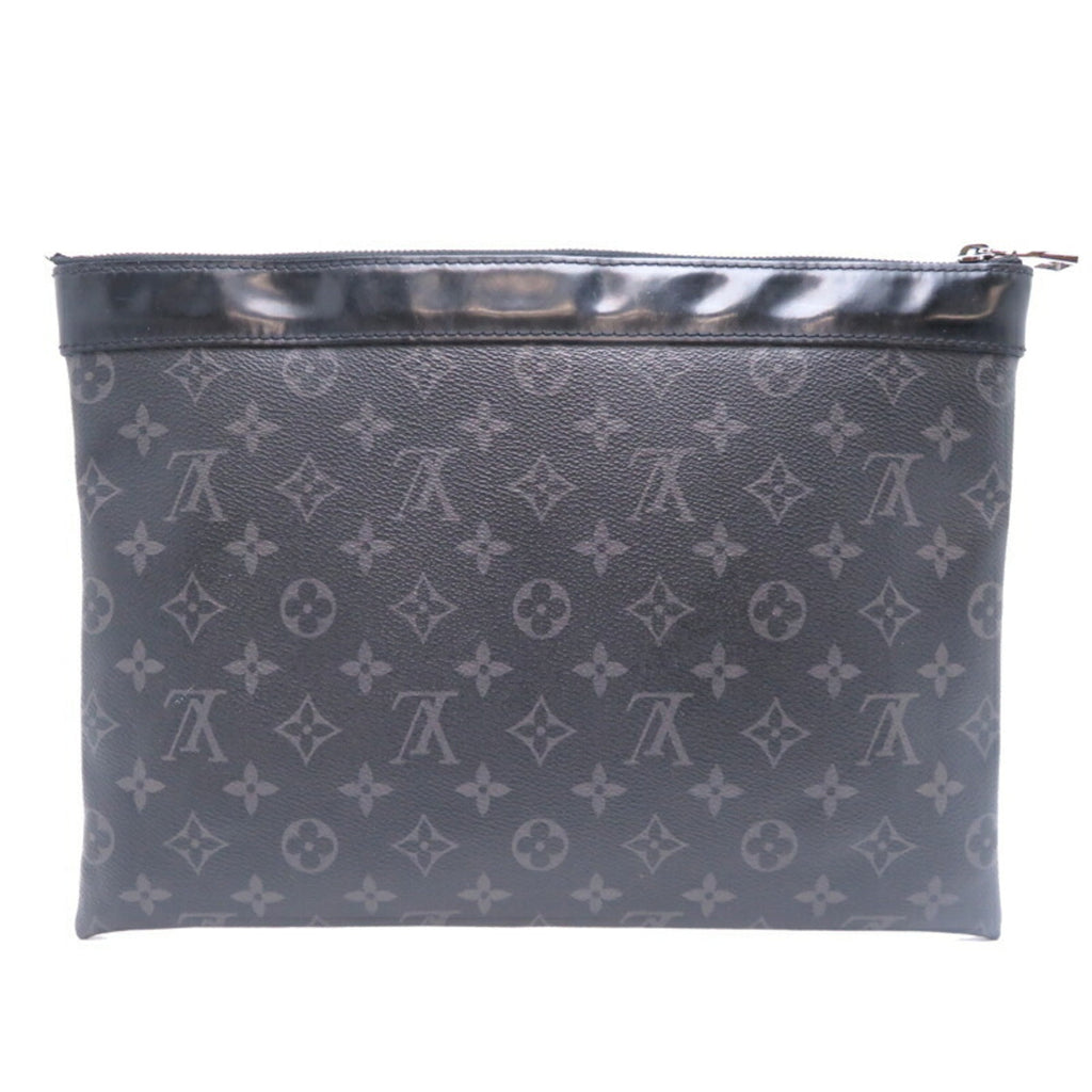 Louis Vuitton Black Monogram Eclipse Monogram Eclipse Clutch Bag