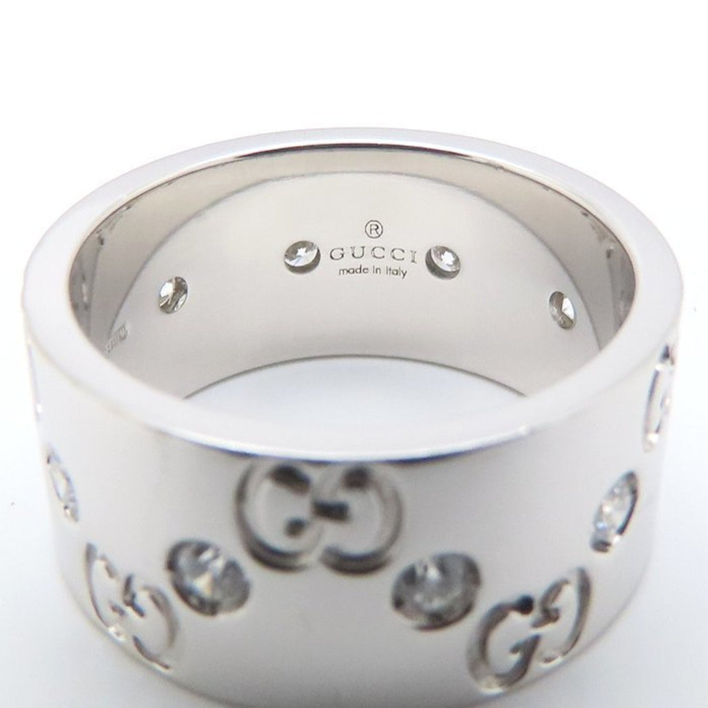 Gucci White Gold (18K) Band Ring (Pre-Owned)