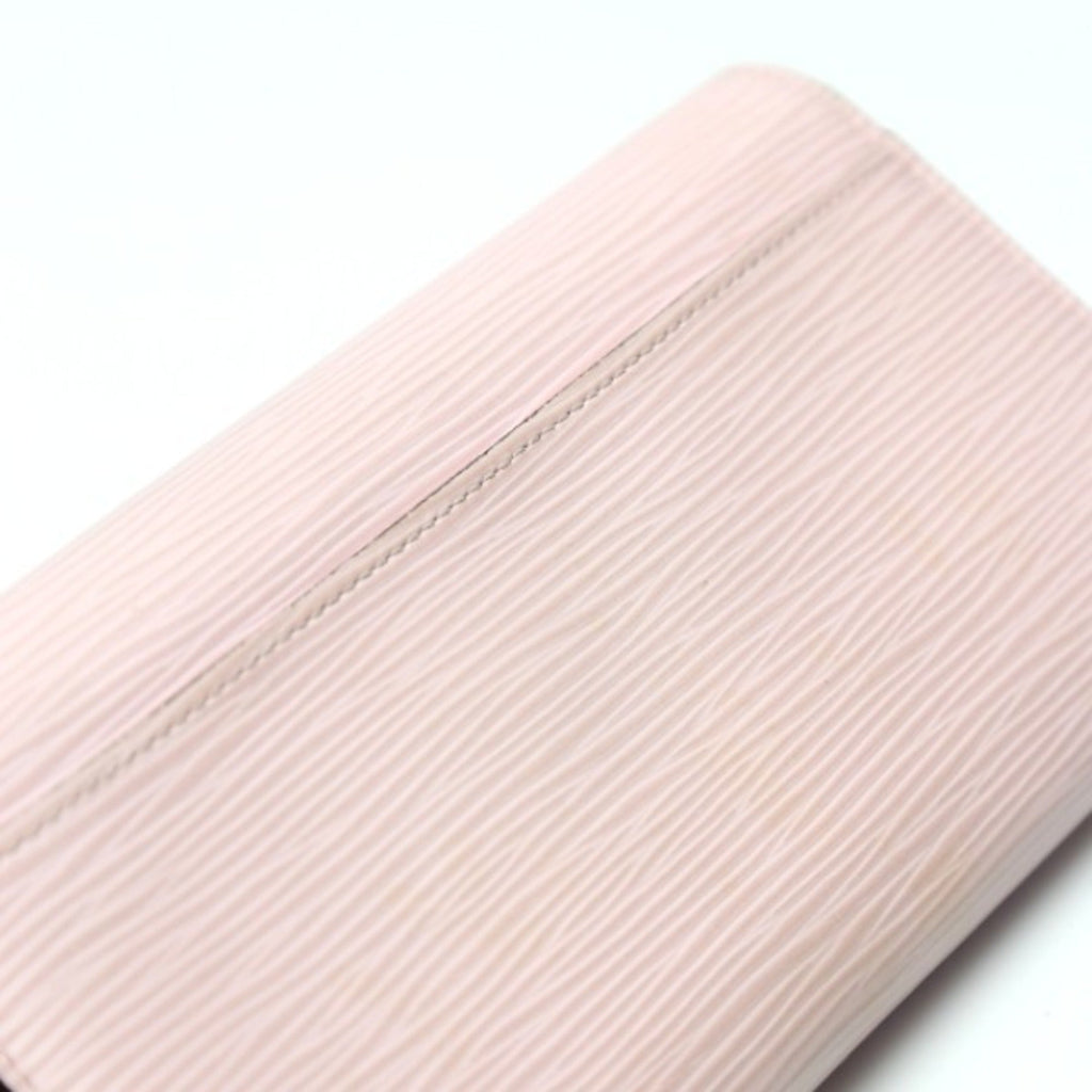 Louis Vuitton Rose Ballerine Epi Leather Long Wallet (Tri-Fold)