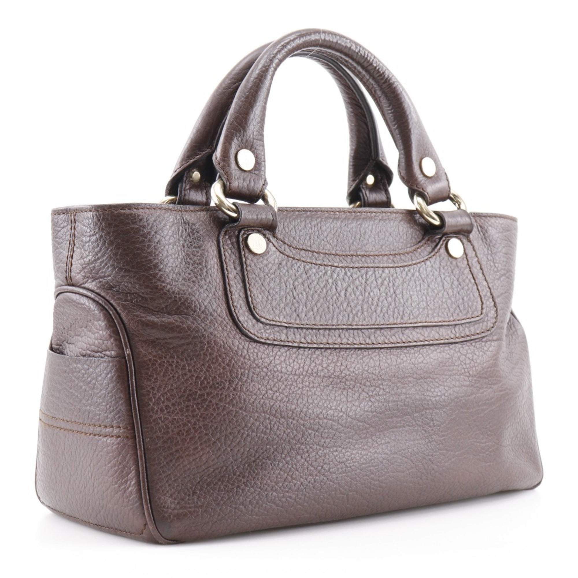 Celine Brown Leather Handbag