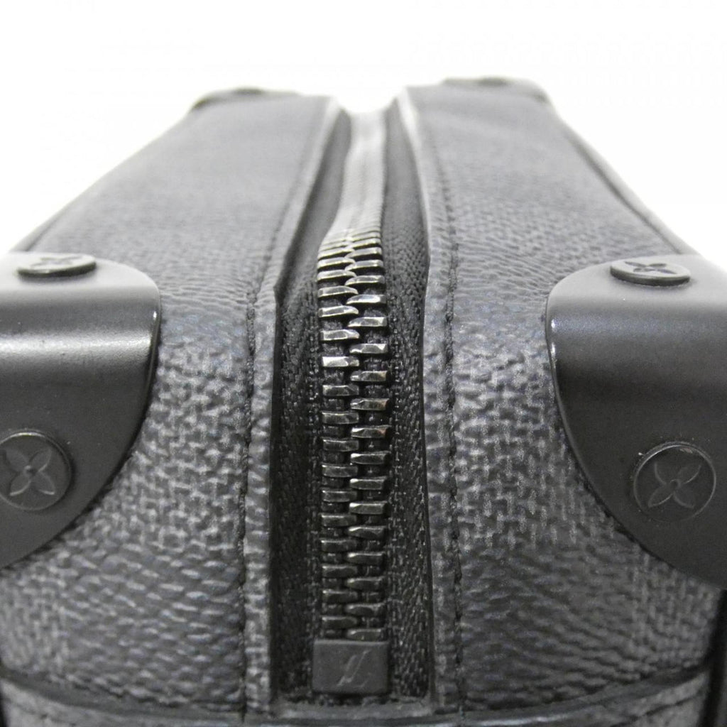 Louis Vuitton Graphite Coated Canvas Shoulder Bag