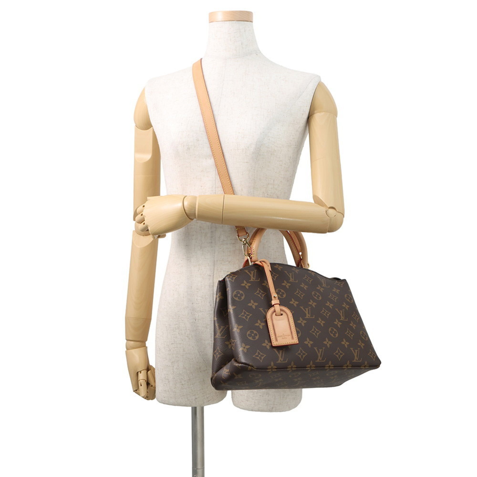 Louis Vuitton Bordeaux Monogram Handbag Shoulder Bag