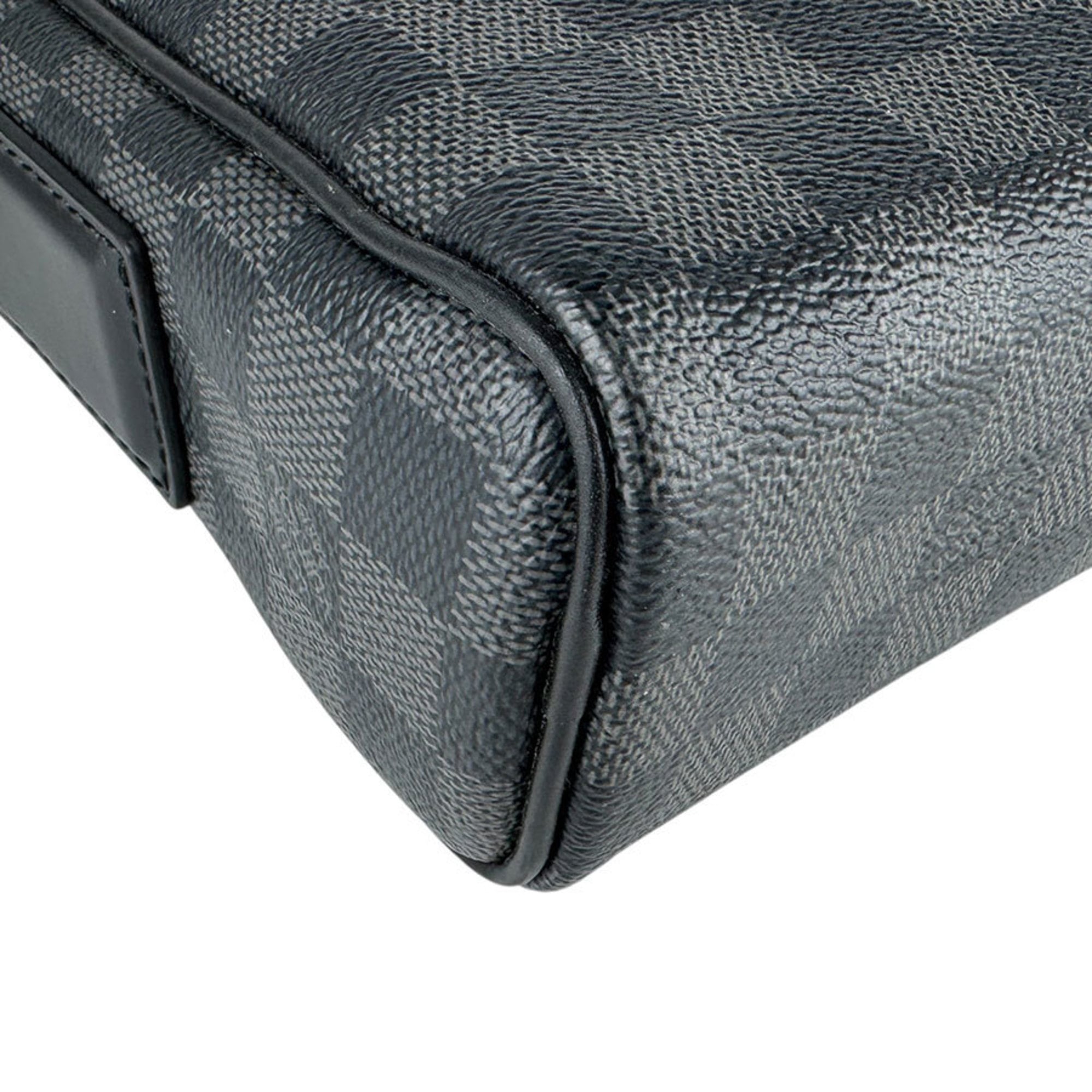 Louis Vuitton Black Damier Graphite Shoulder Bag