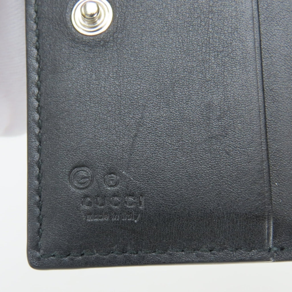 Gucci Black Leather Wallet (Bi-Fold) (Pre-Owned)
