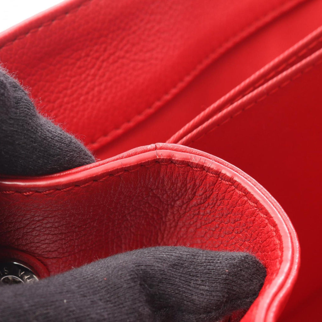 Louis Vuitton Red Color Ruby Leather Handbag