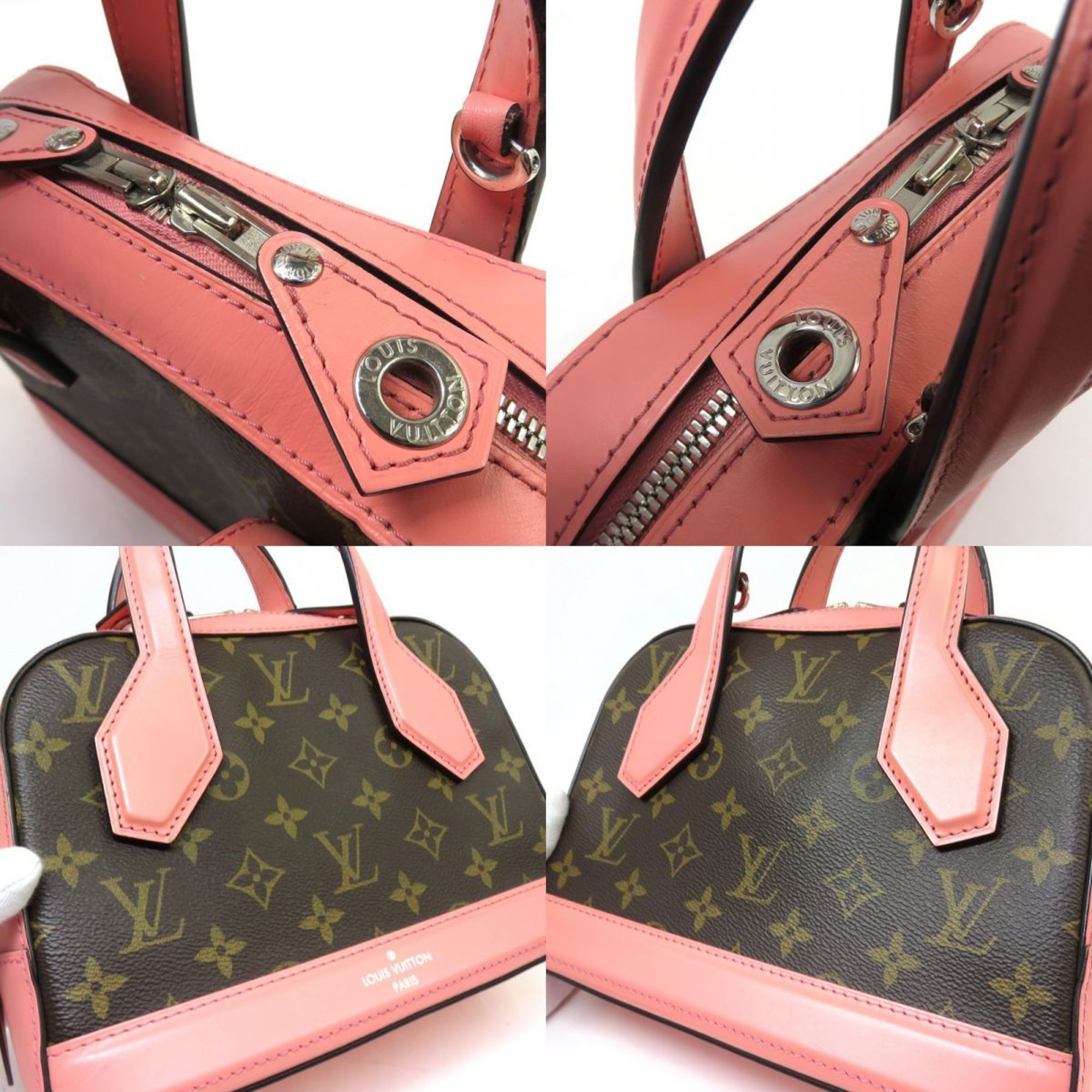 Louis Vuitton Monogram Corail Pink Monogram Handbag Shoulder Bag