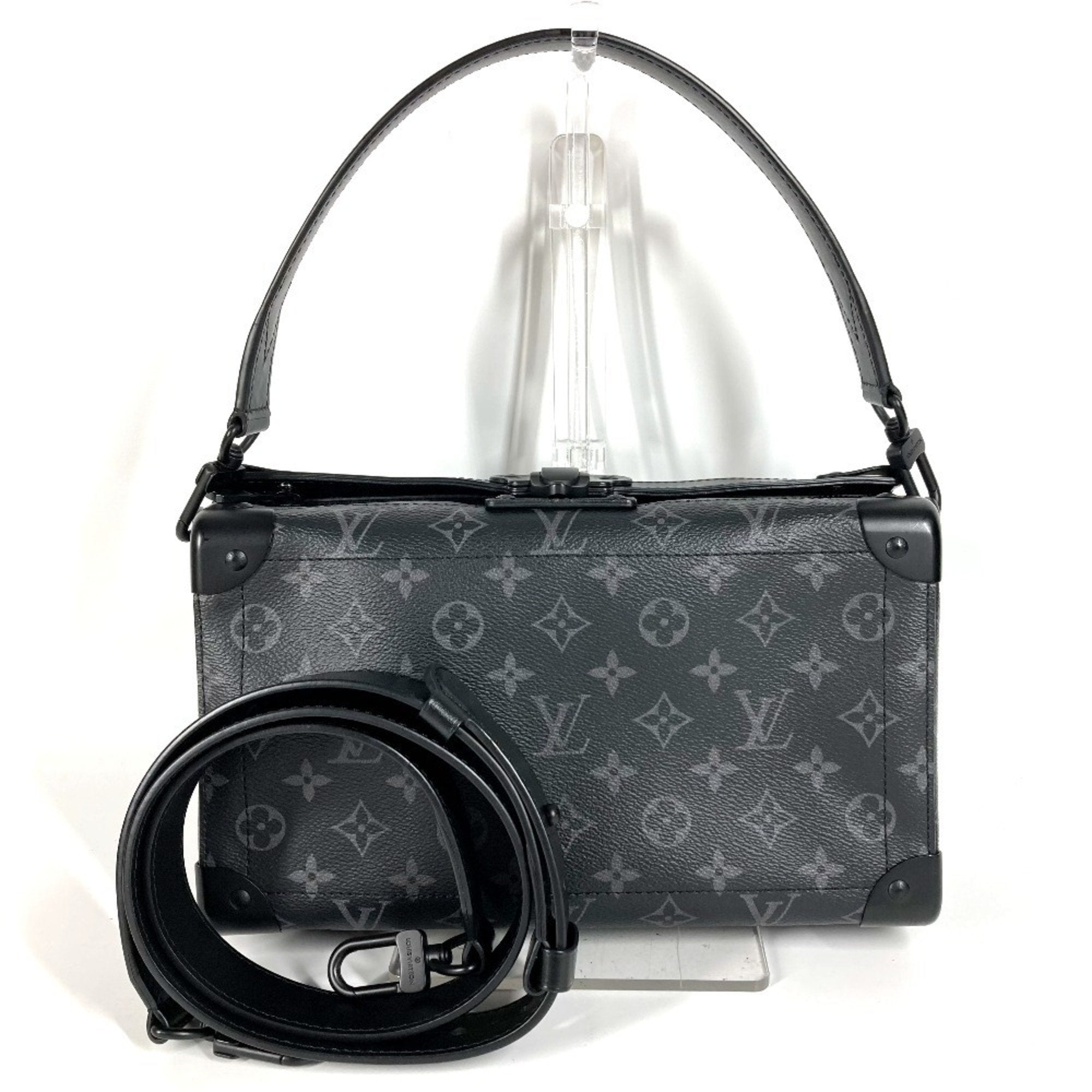 Louis Vuitton Black Monogram Eclipse Monogram Eclipse Clutch Bag Handbag Shoulder Bag
