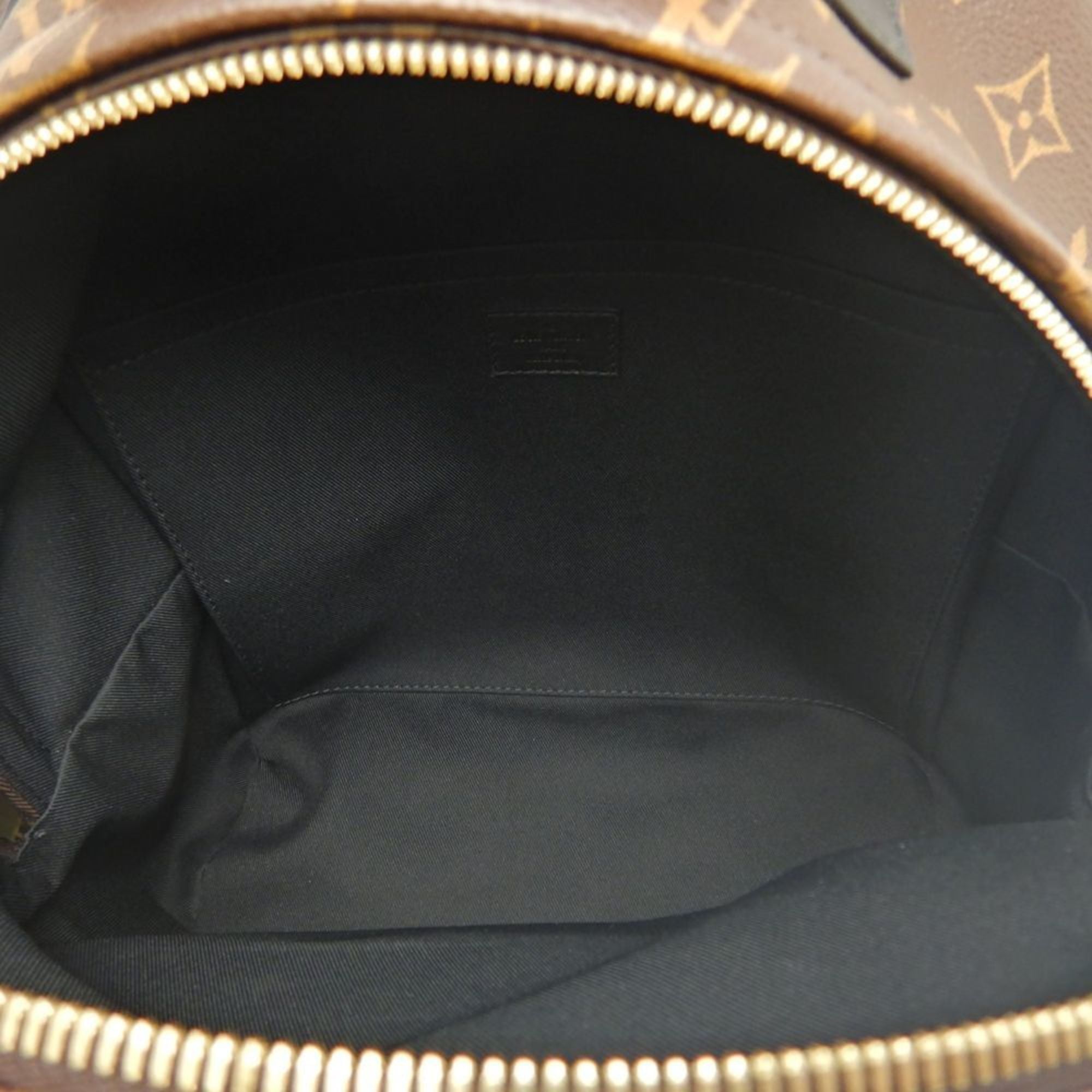 Louis Vuitton Monogram Brown Pvc Backpack