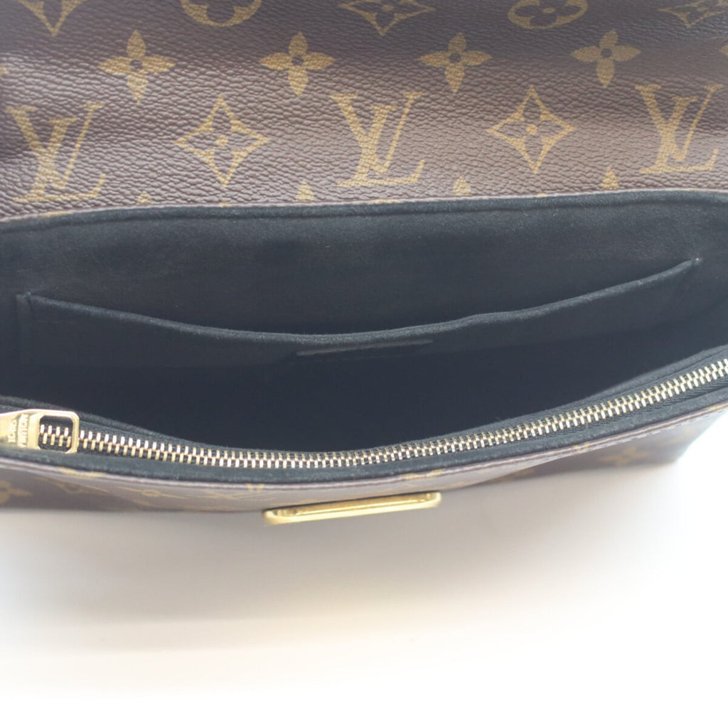 Louis Vuitton Black Brown Monogram Shoulder Bag
