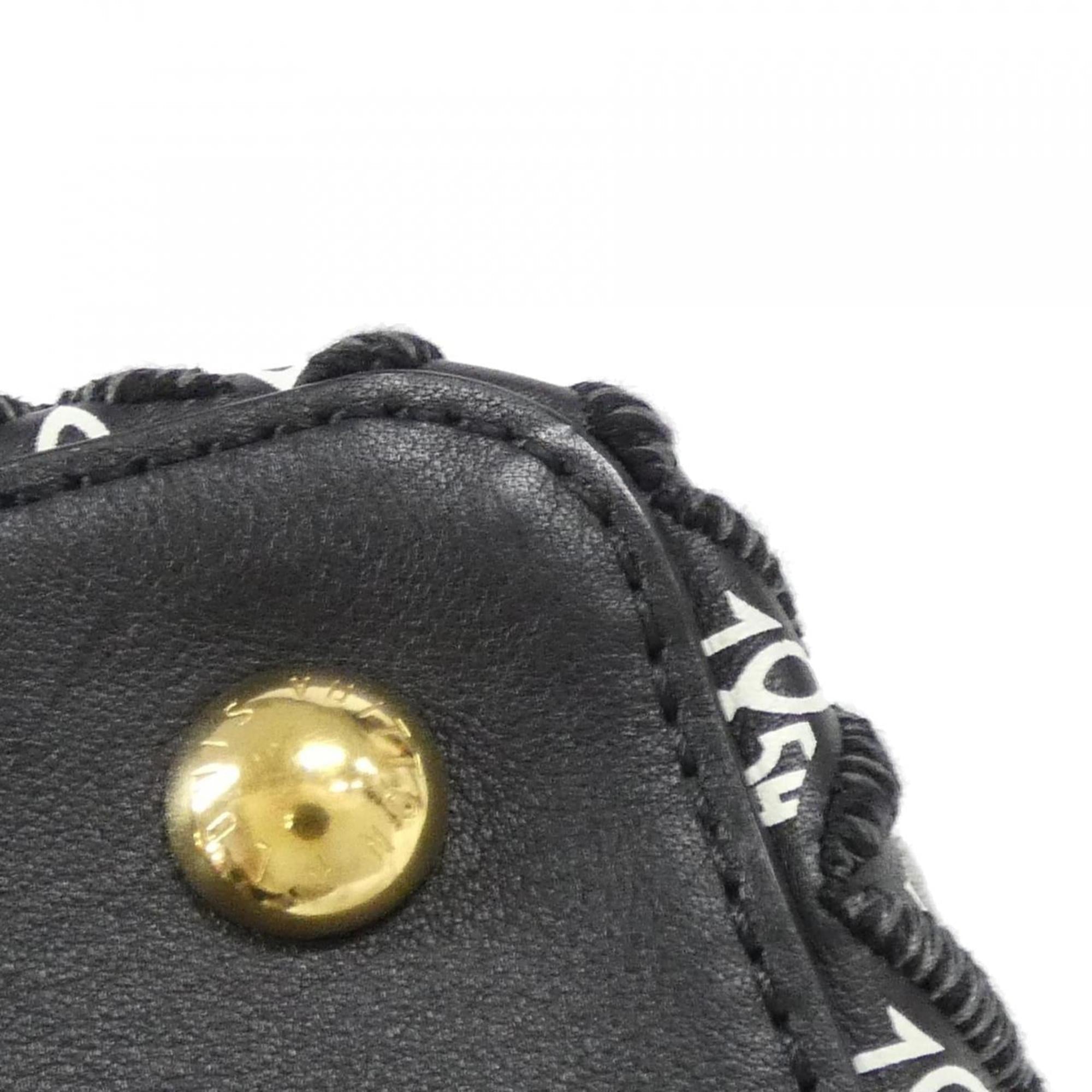 Louis Vuitton Black Leather Handbag