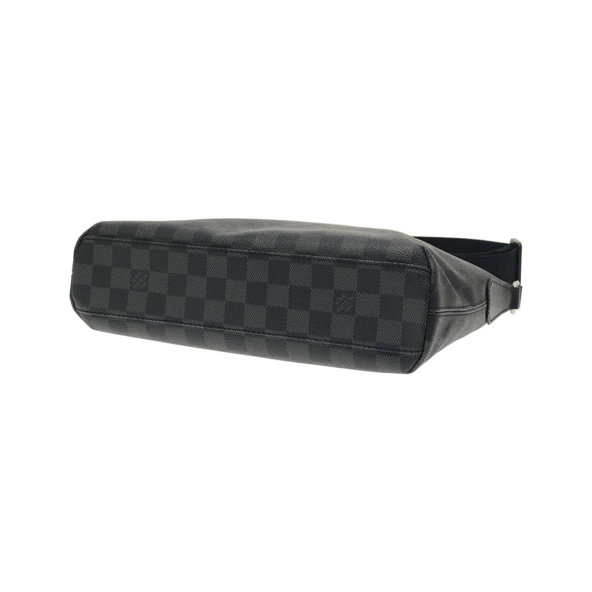 Louis Vuitton Graphite Coated Canvas Shoulder Bag