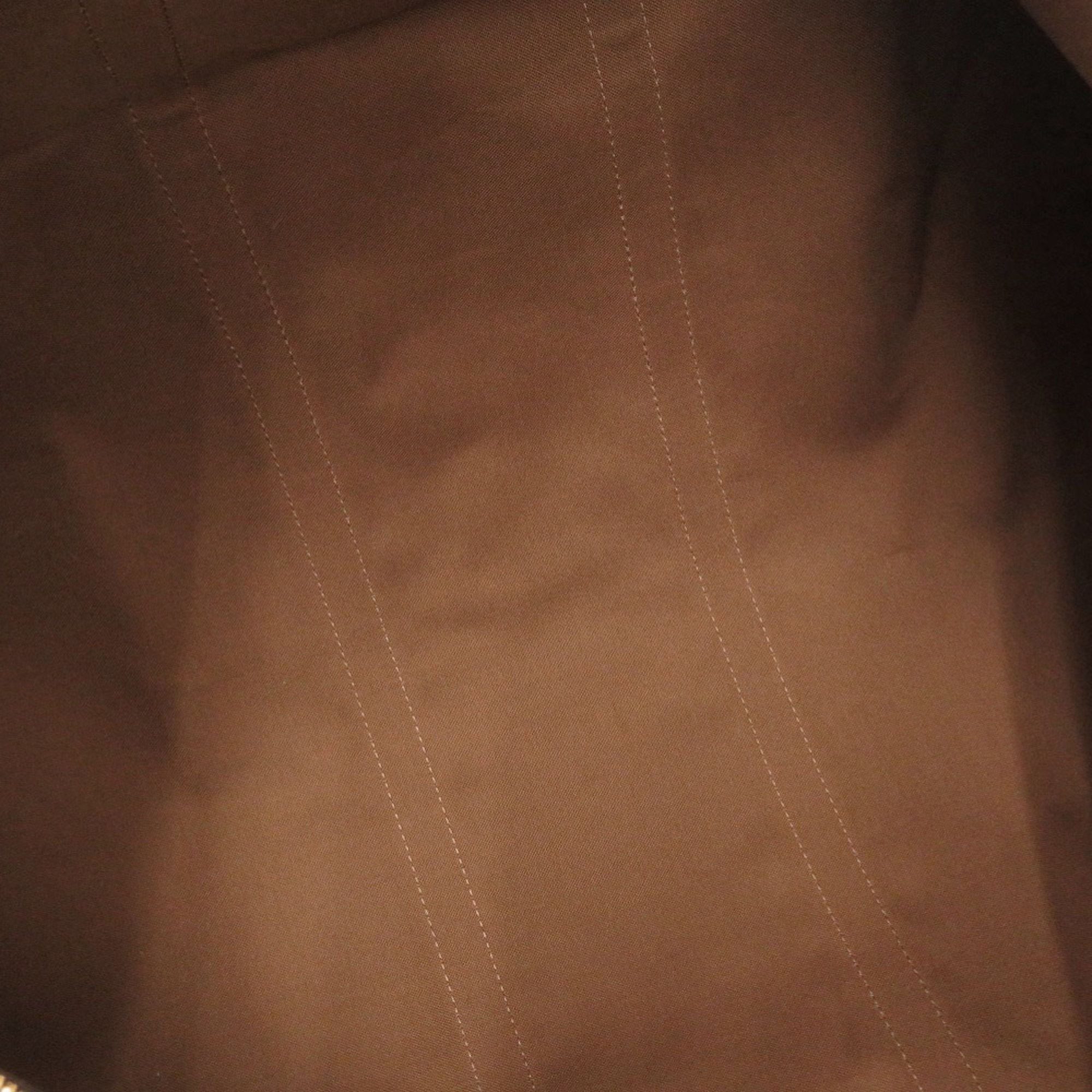 Louis Vuitton Brown Monogram Canvas Boston Bag