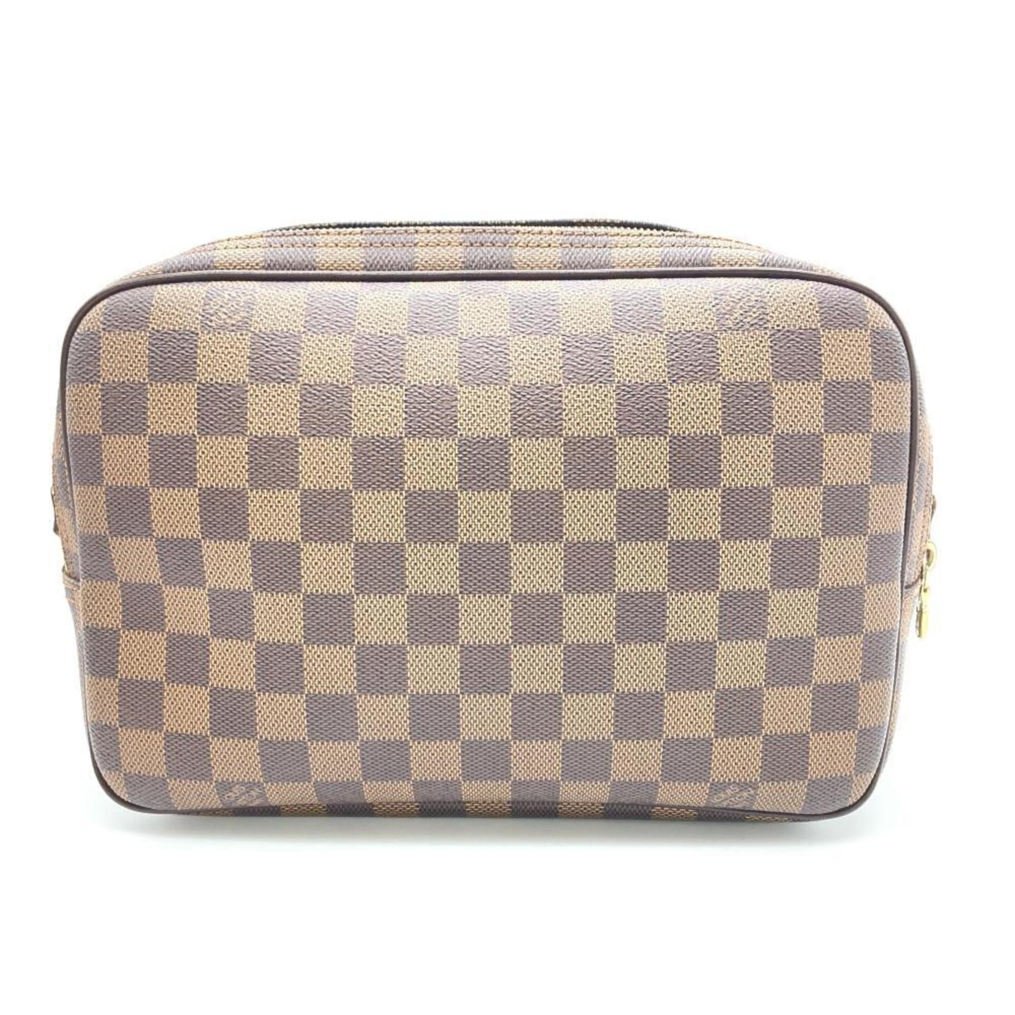 Louis Vuitton Damier Canvas Ebene Damier Canvas Shoulder Bag