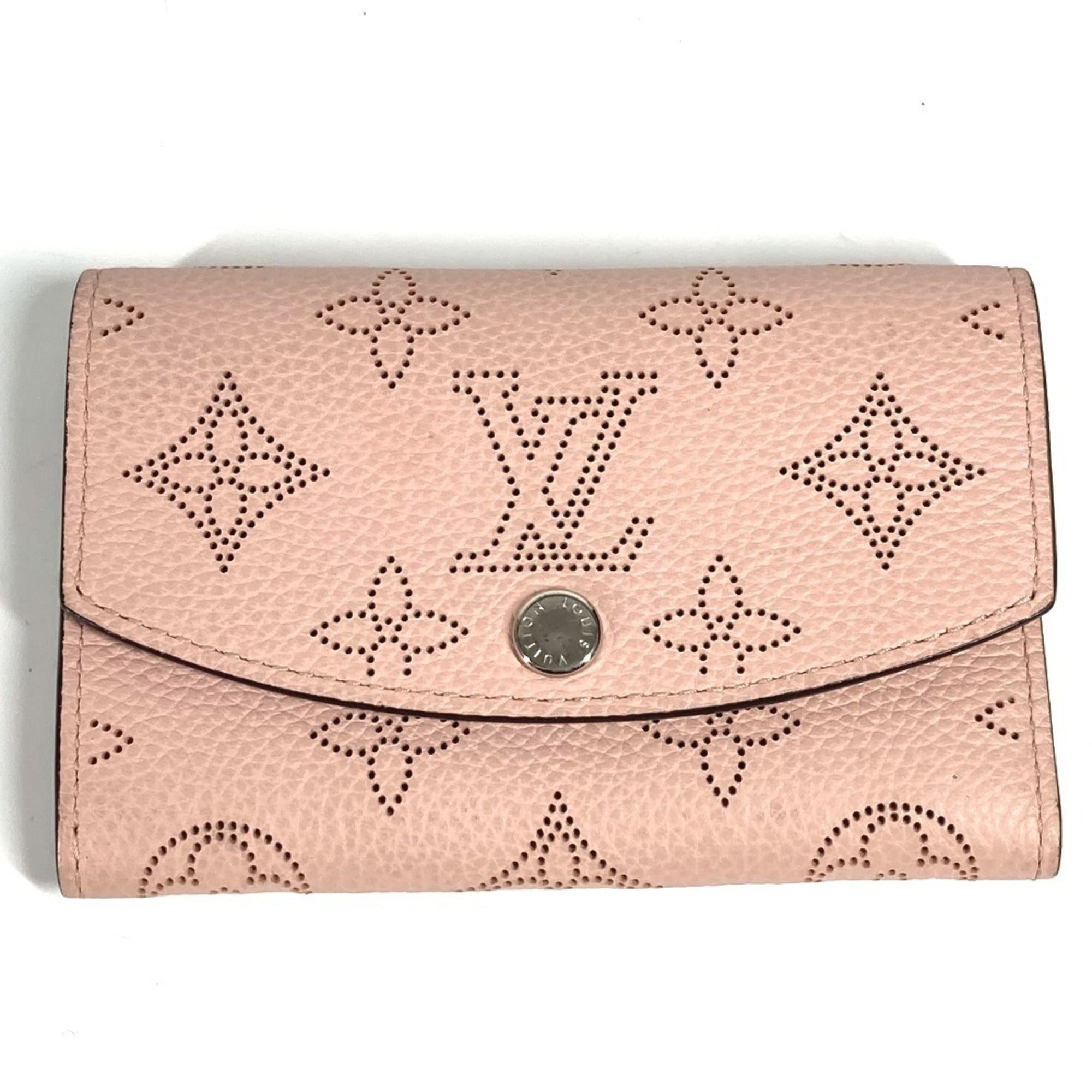 Louis Vuitton Magnolia Pink Mahina Leather Wallet