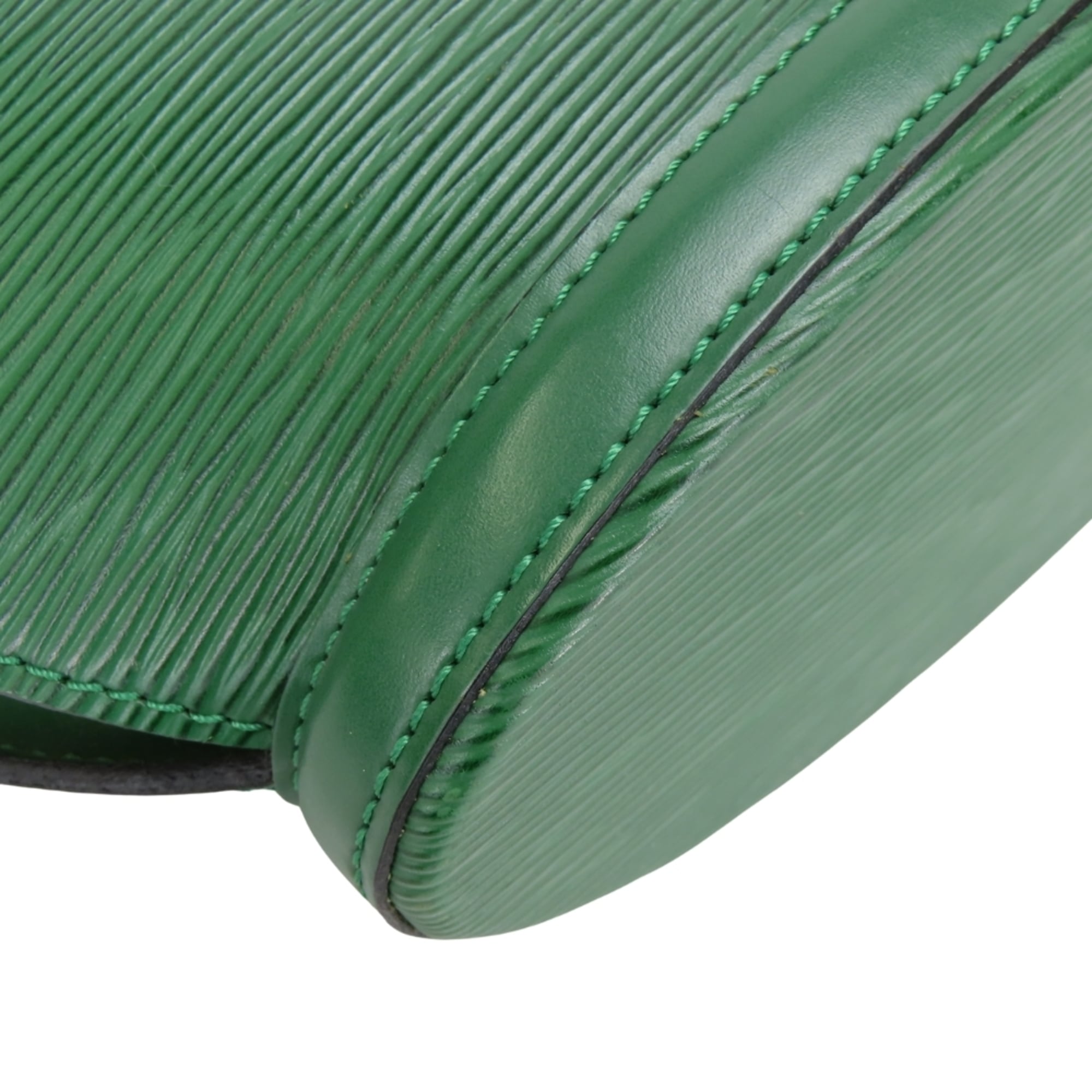 Louis Vuitton Borneo Green Epi Leather Tote Bag