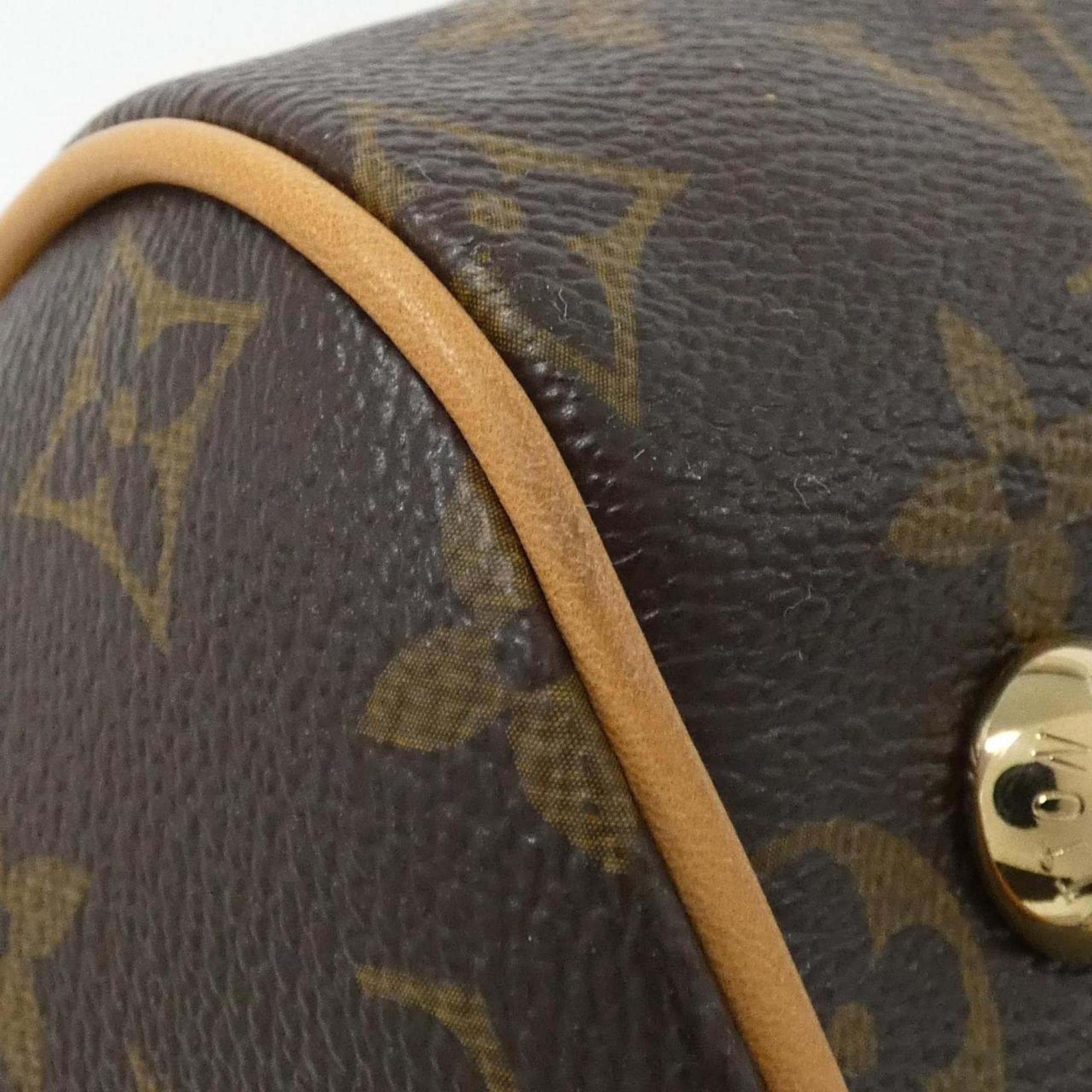 Louis Vuitton Marron Coated Canvas Shoulder Bag