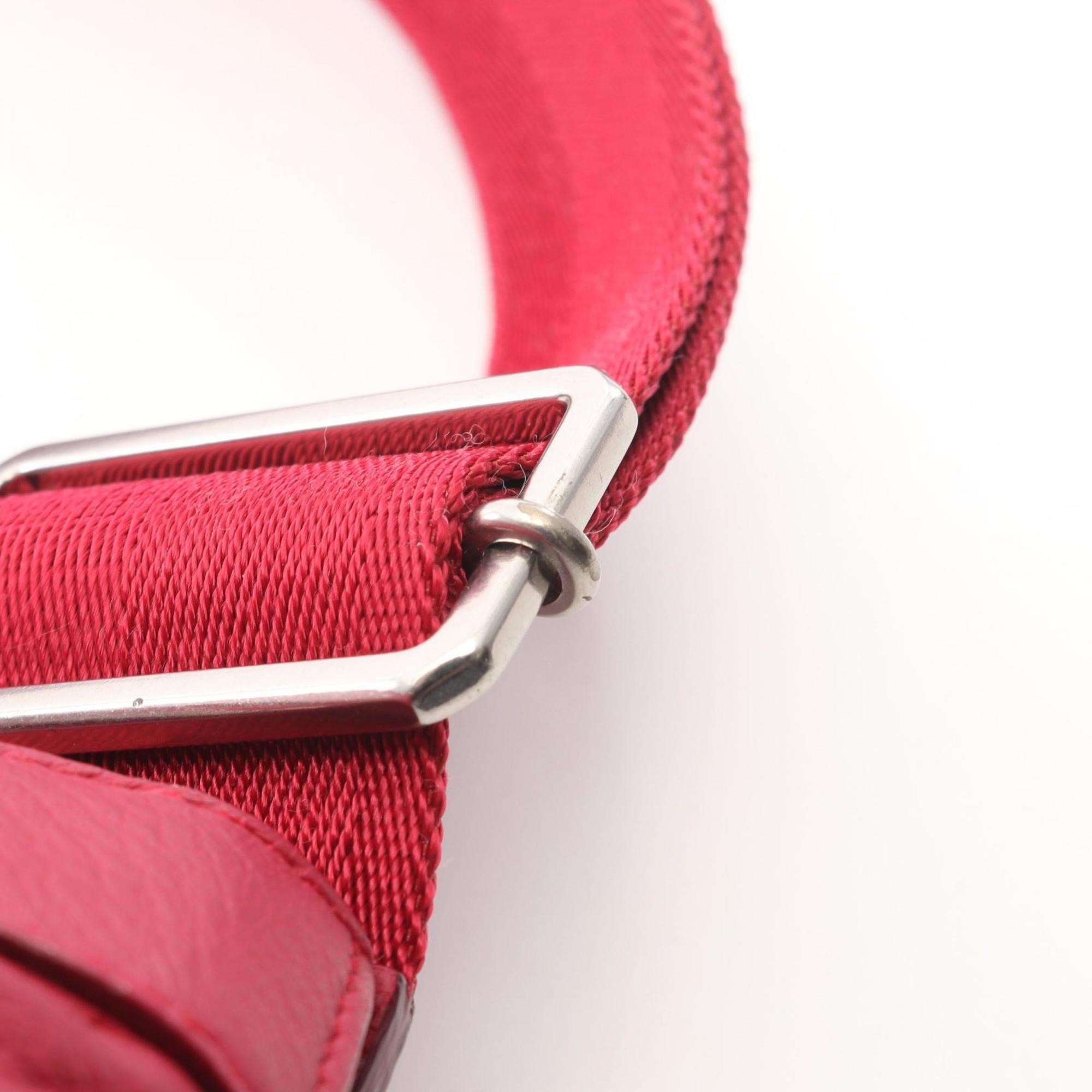 Bottega Veneta Red Color Leather Shoulder Bag