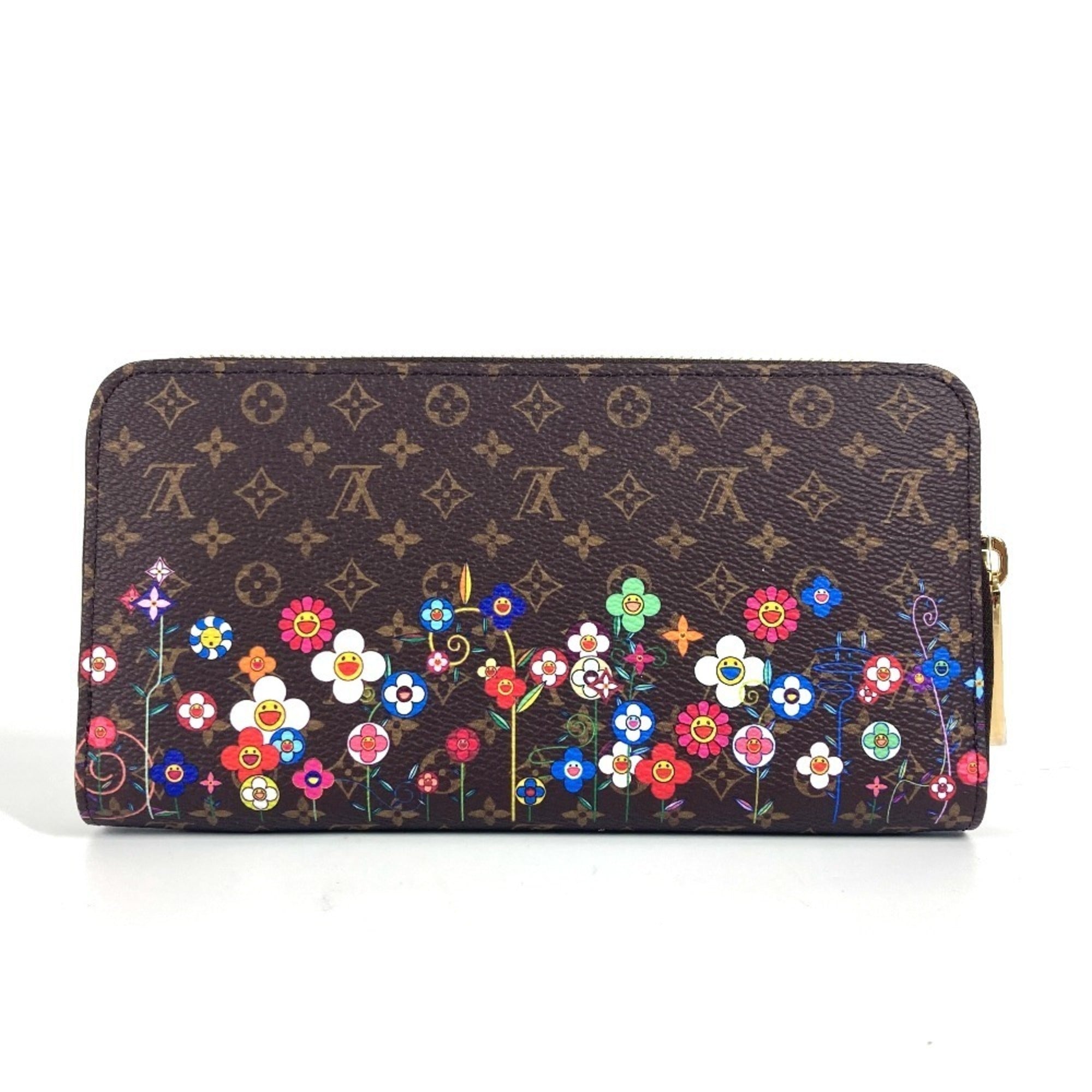 Louis Vuitton Monogram Brown Multi-Color Monogram Long Wallet
